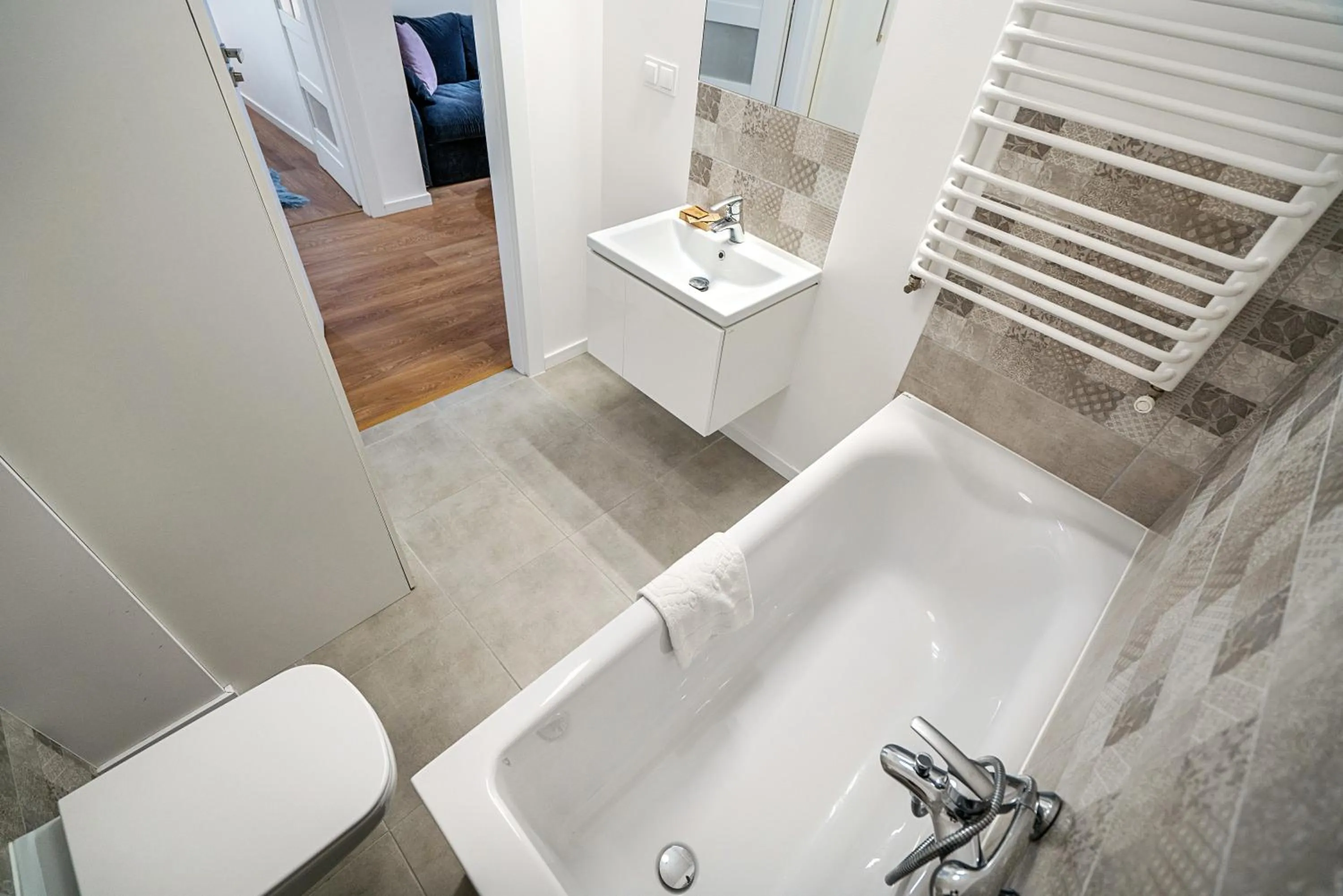 Bathroom in Apartamenty City Center Cicha 8