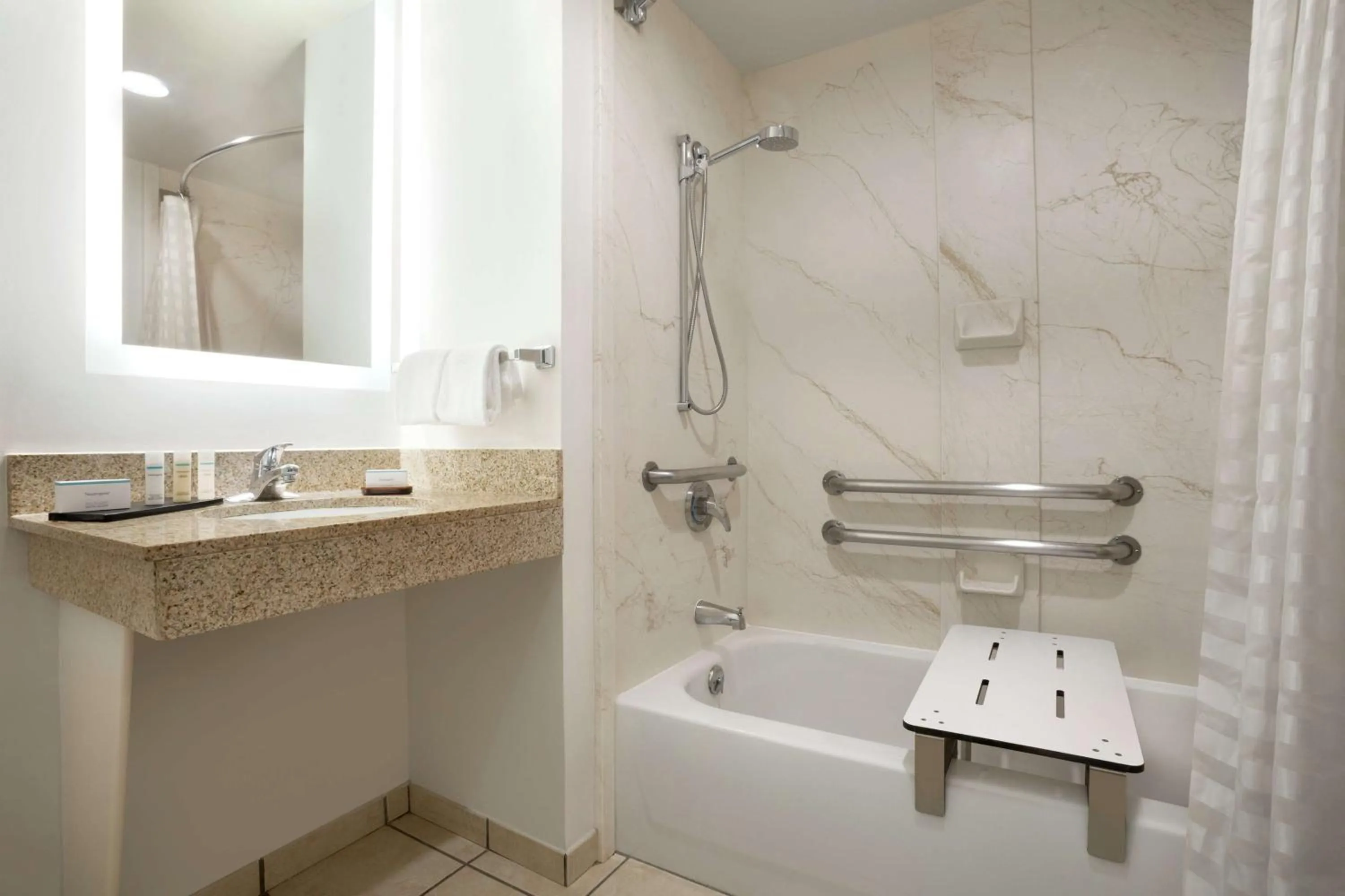 Bathroom in Embassy Suites by Hilton Denver International Airport