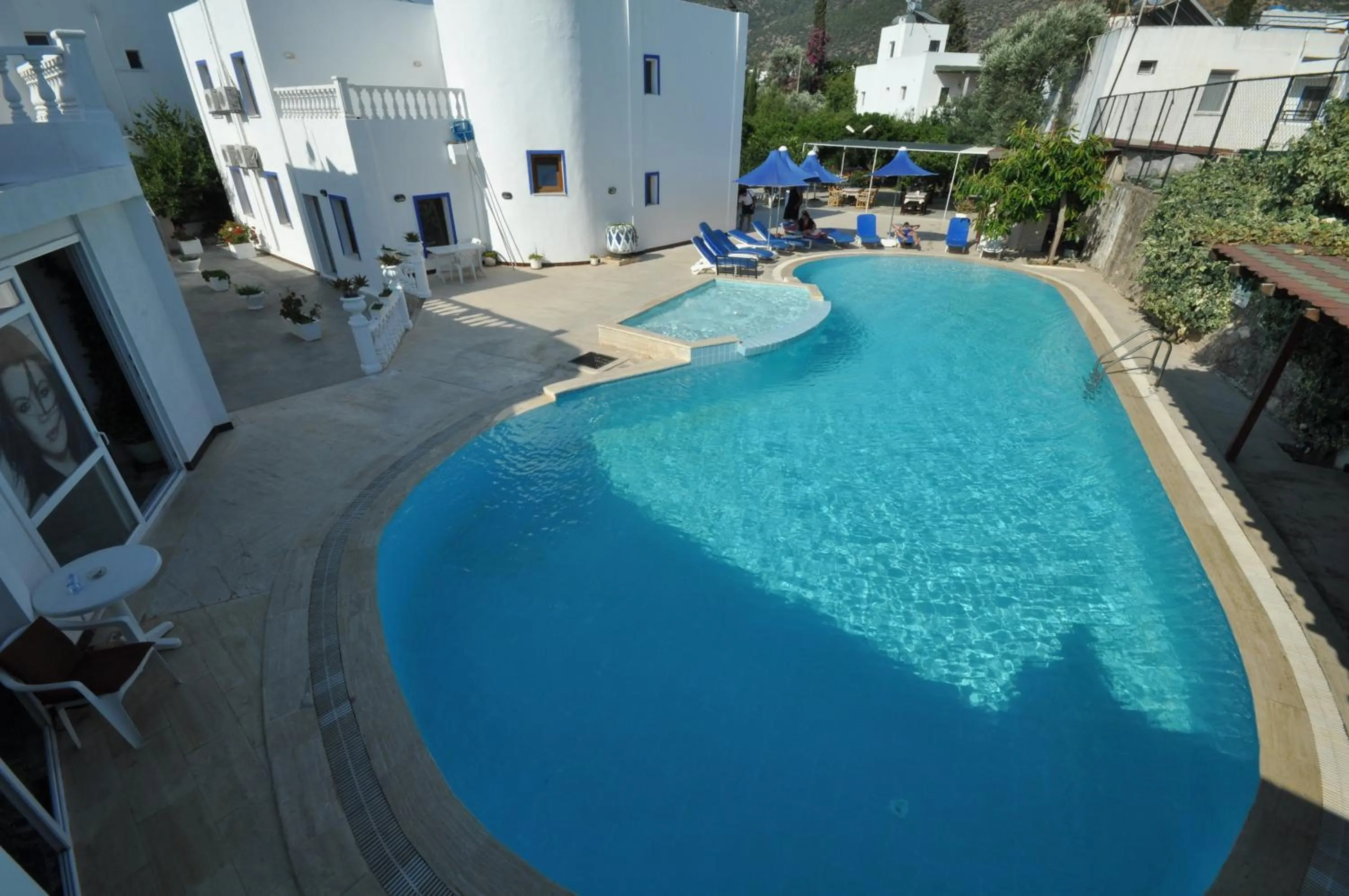 Swimming pool in Bodrum Blu Hotel
