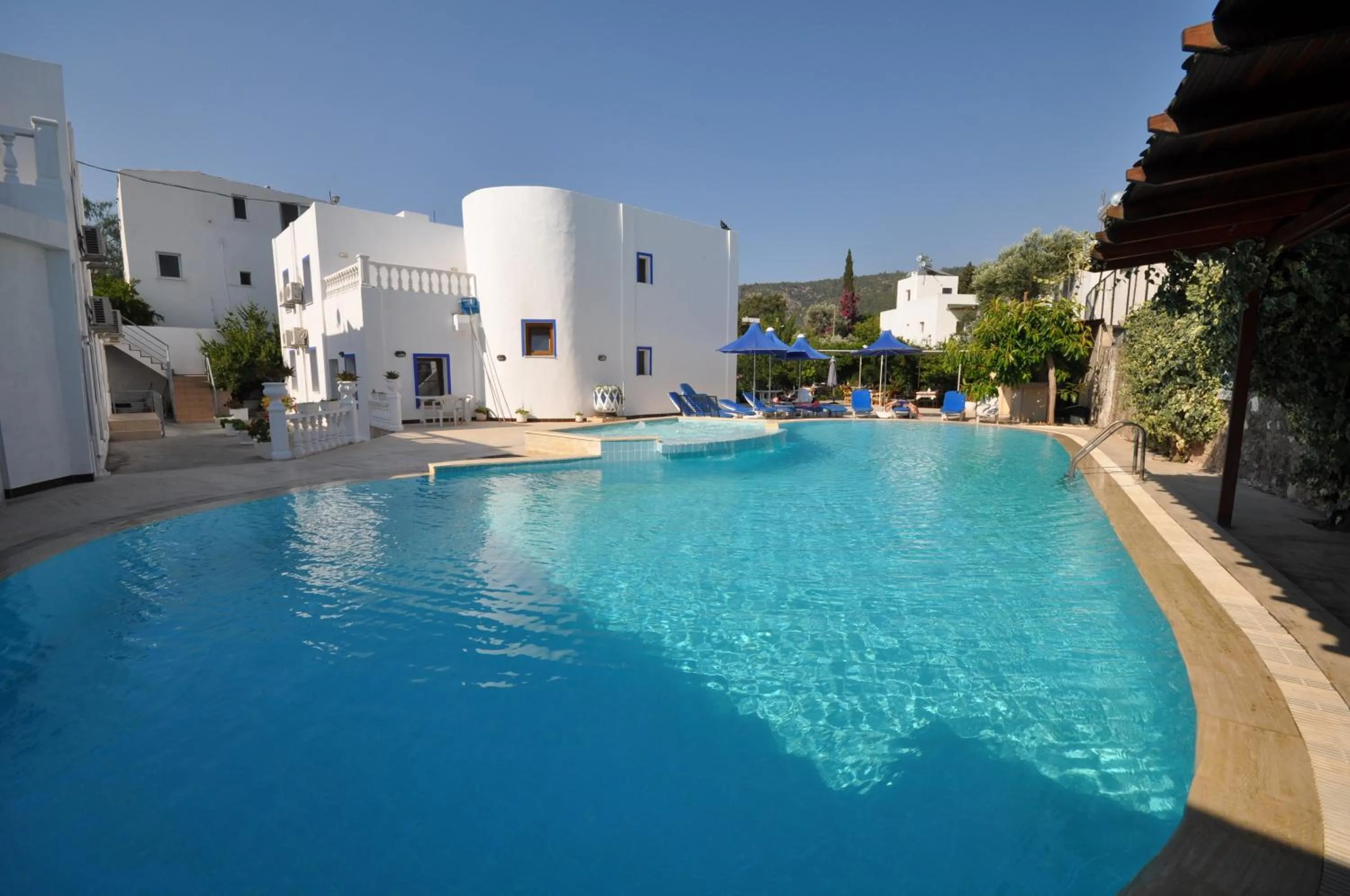 Swimming pool in Bodrum Blu Hotel