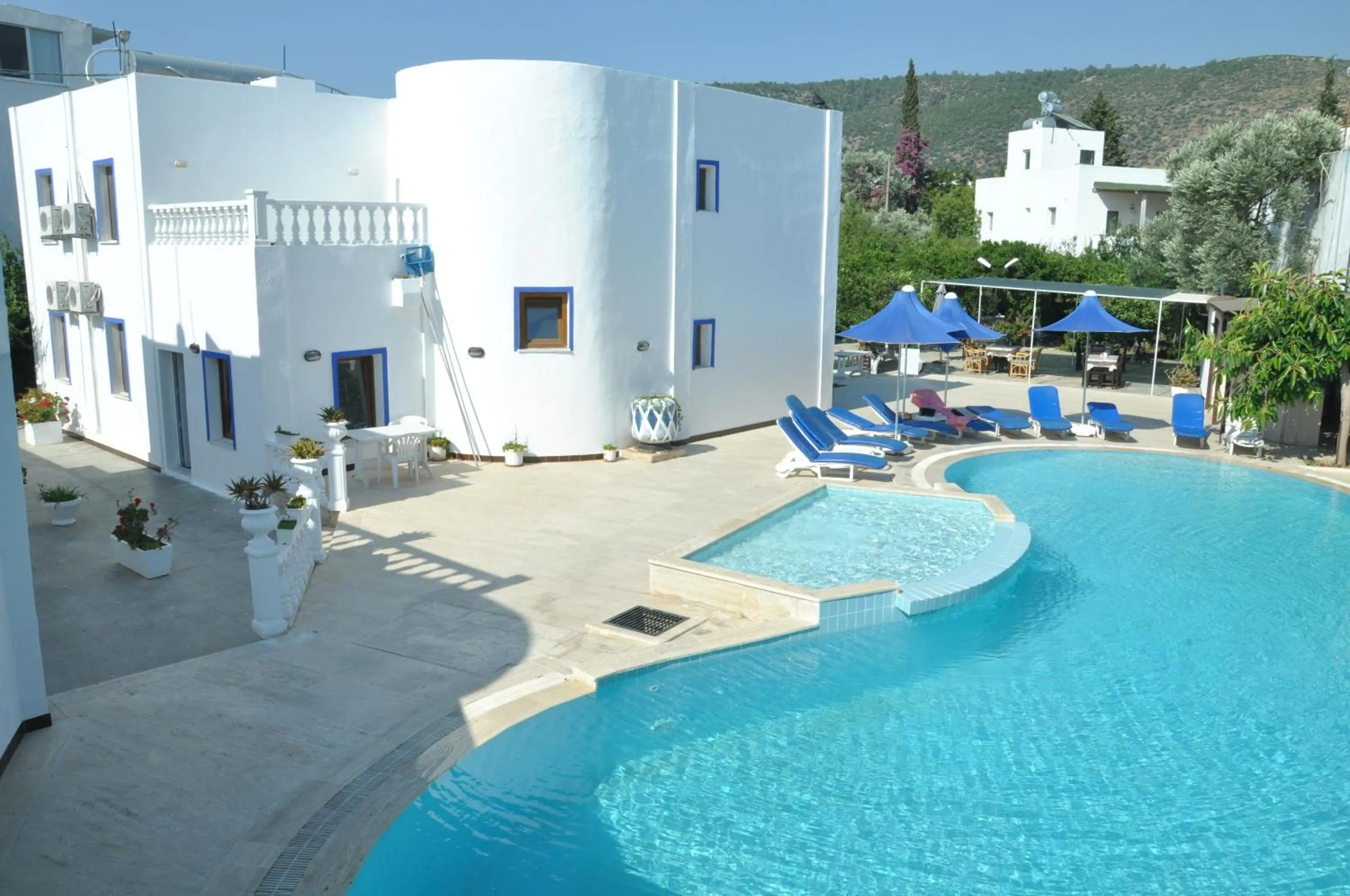 Swimming pool in Bodrum Blu Hotel