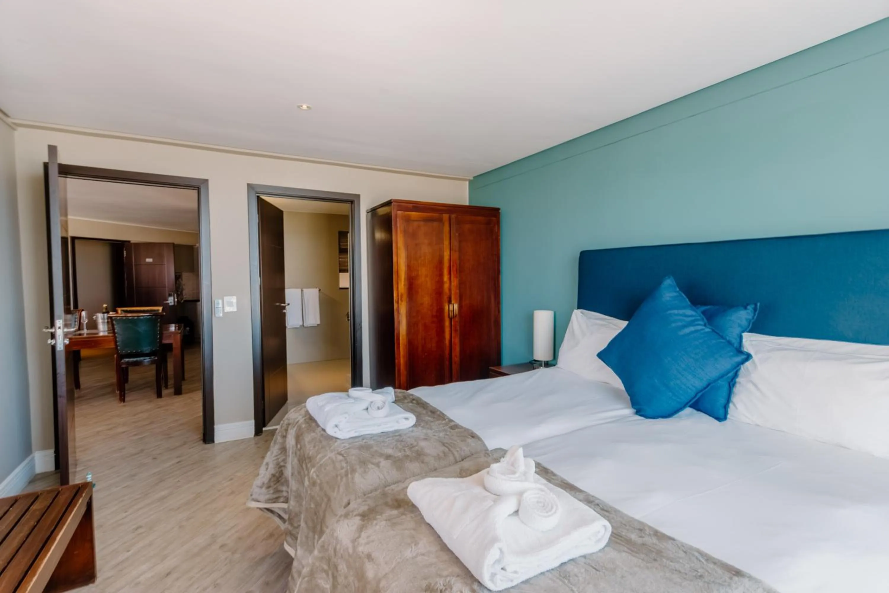 Property building, Bed in Beach Hotel Swakopmund