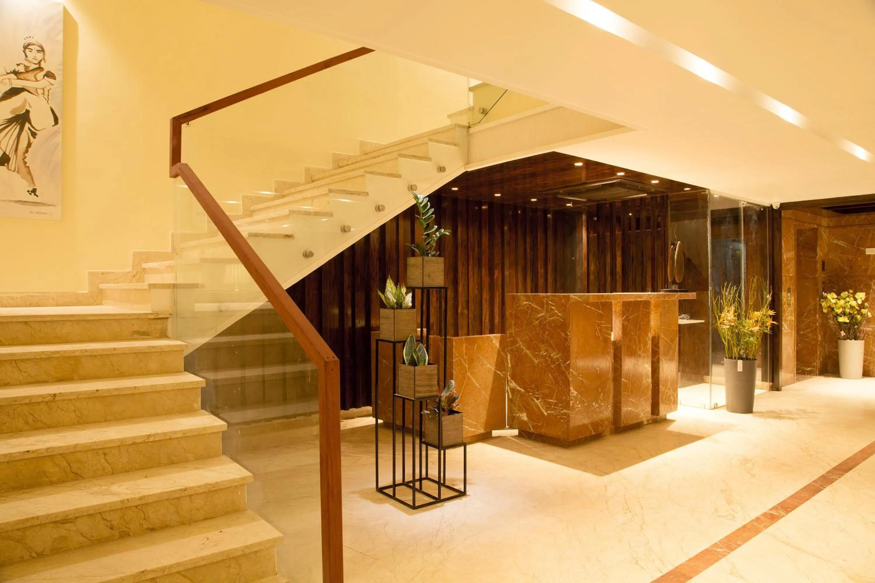 Facade/entrance in Sri Aadhish Grand Hotel