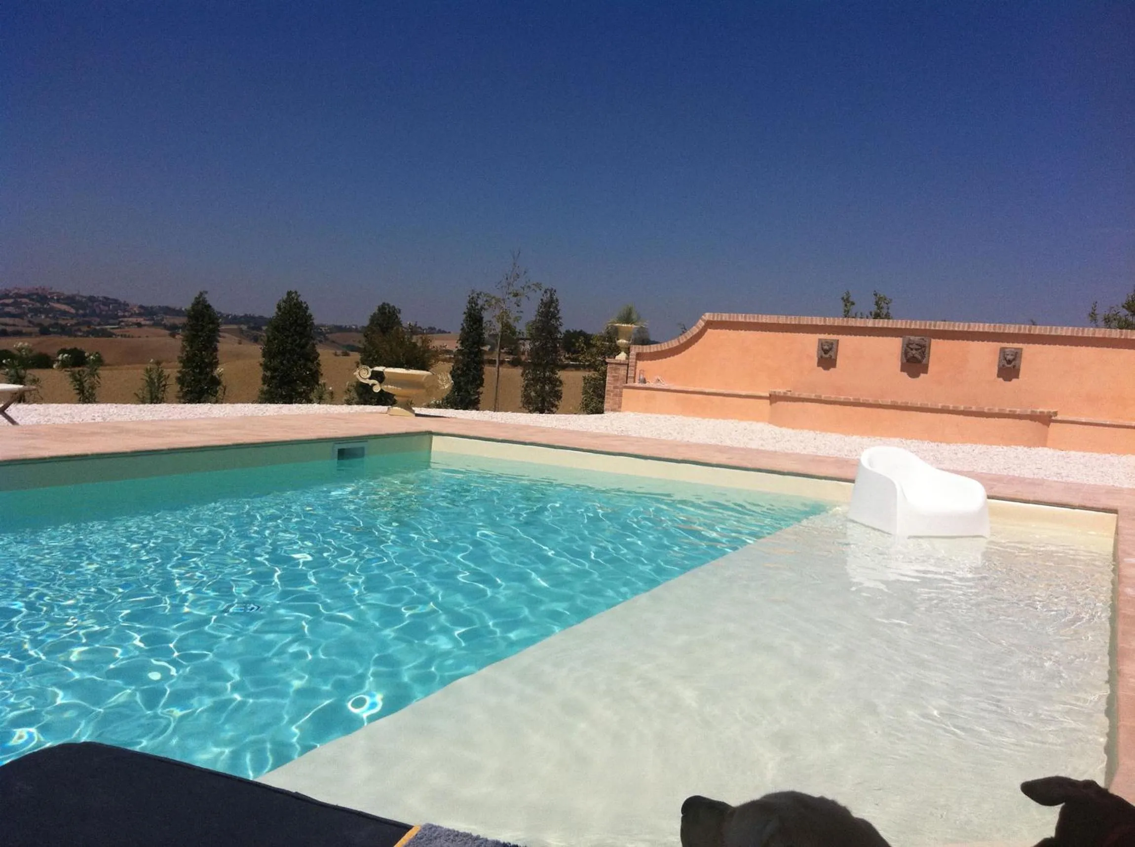 Swimming pool in Relais Il Margarito