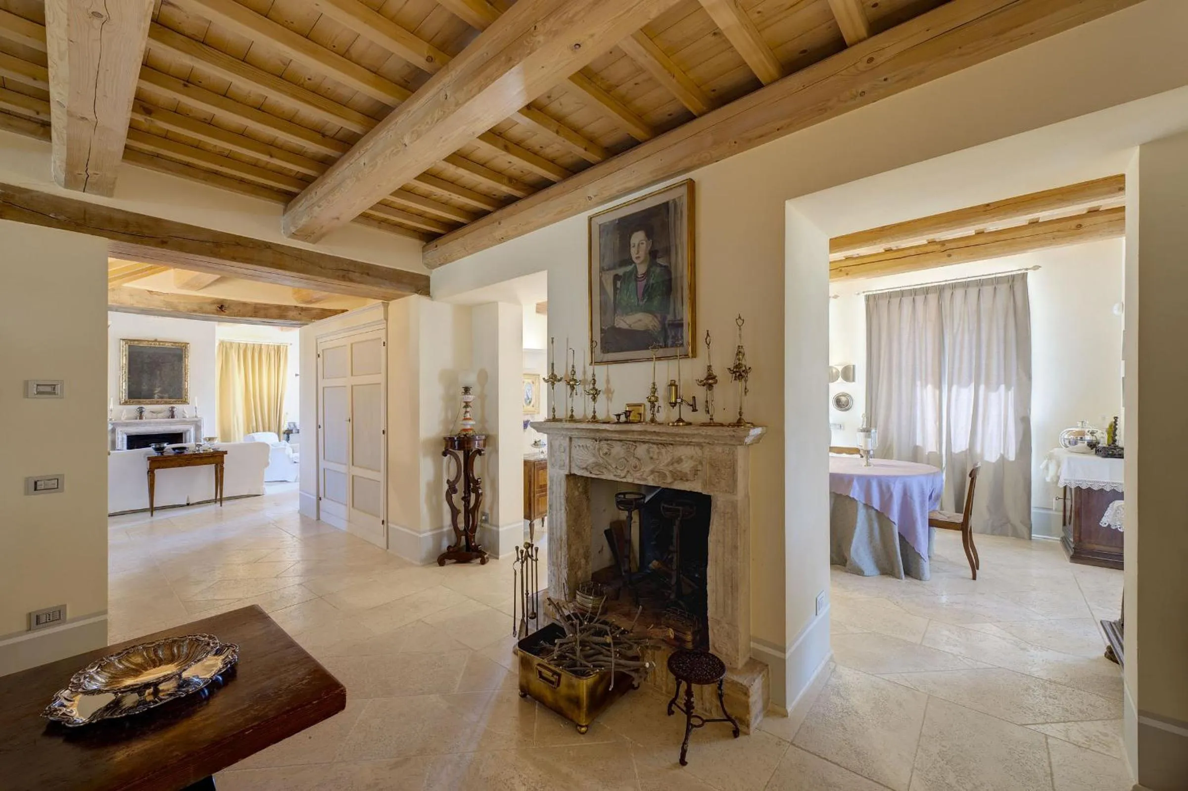 Communal lounge/ TV room in Relais Il Margarito