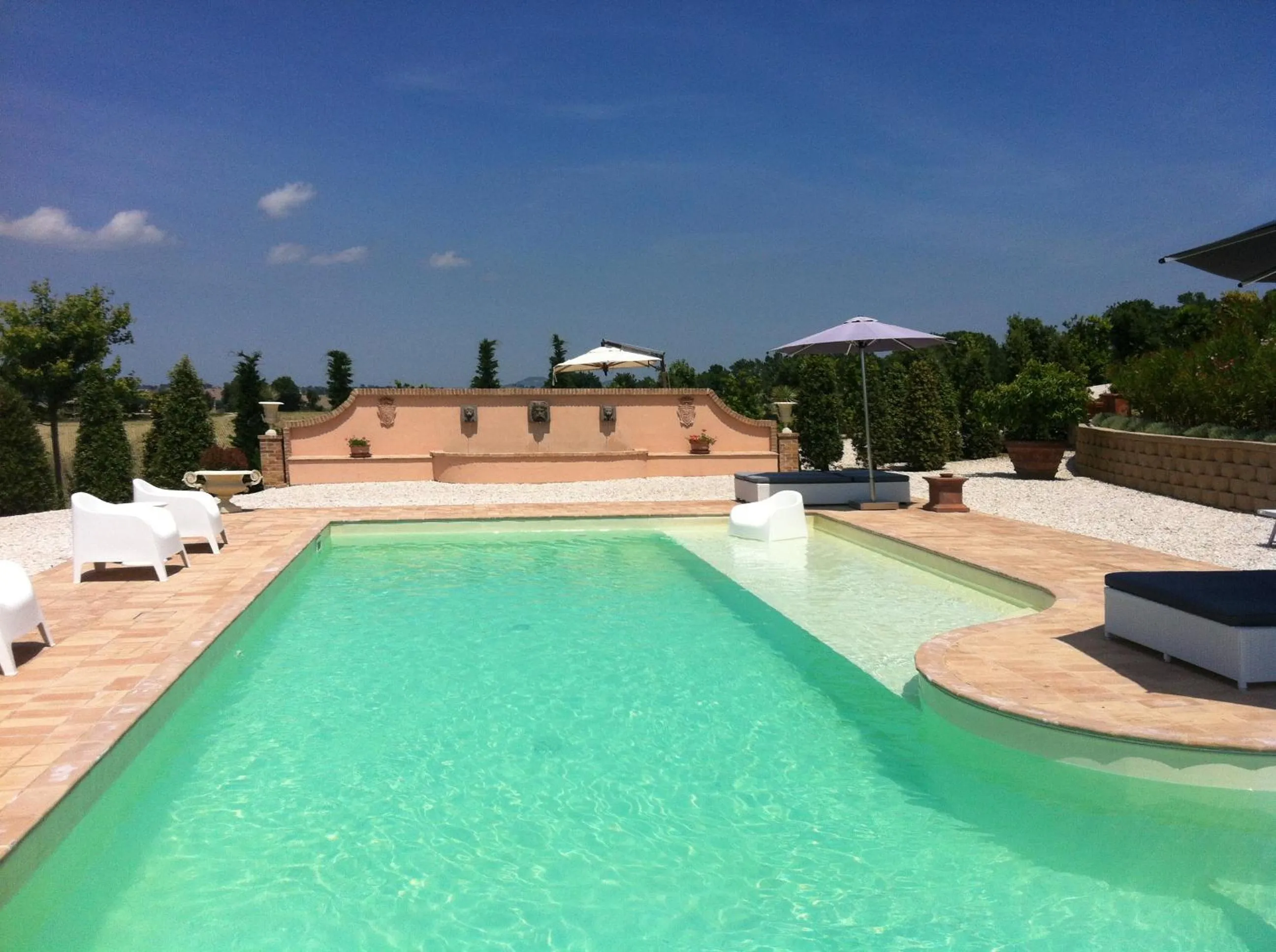Swimming pool in Relais Il Margarito