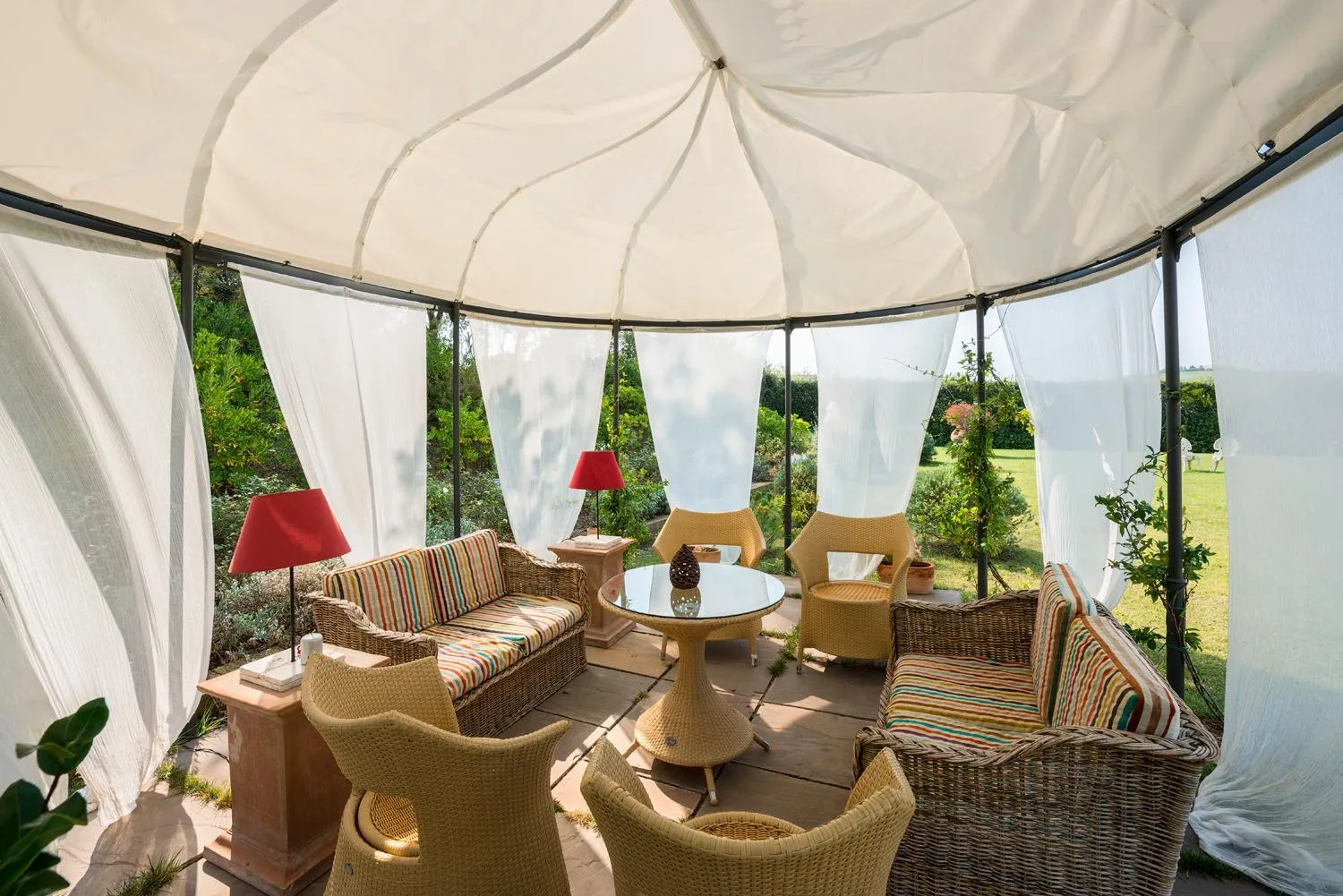 Decorative detail in Relais Il Margarito