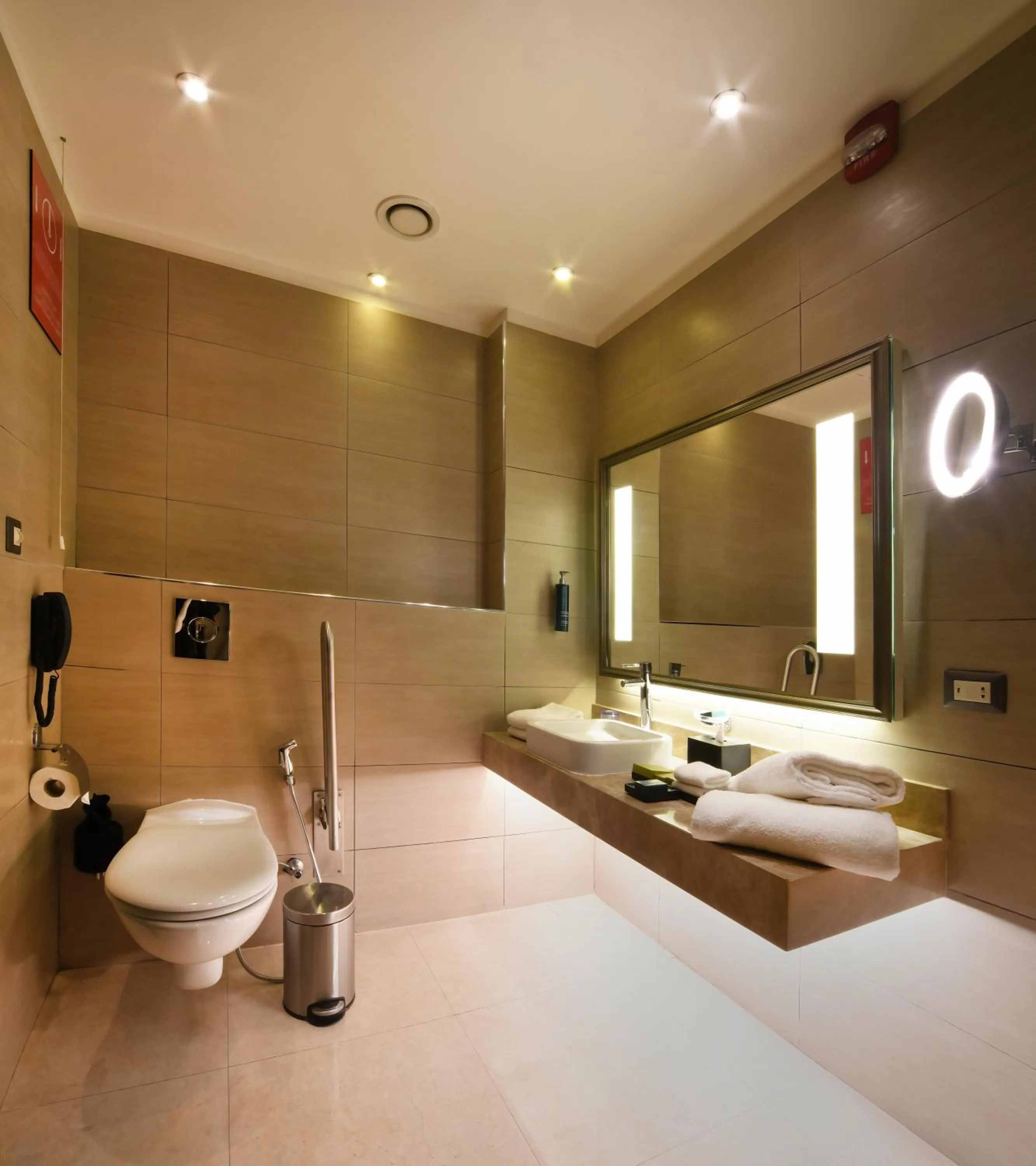 Toilet in Hilton Amman