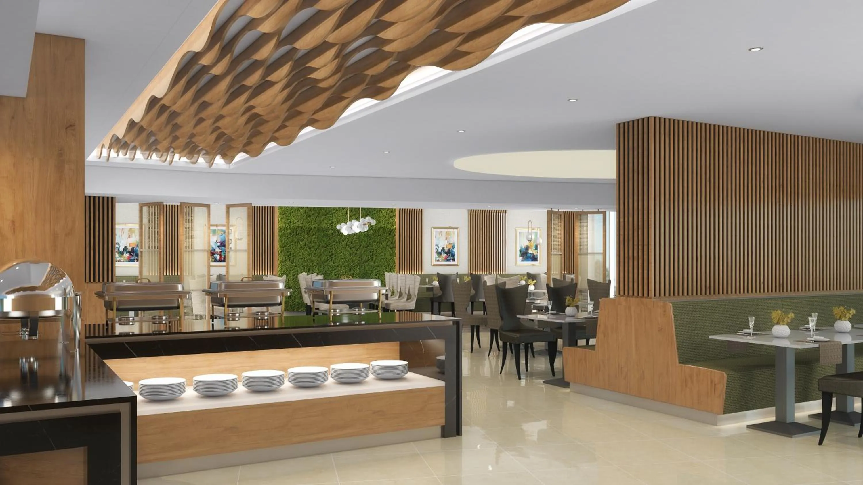 Restaurant/places to eat in Hilton Amman