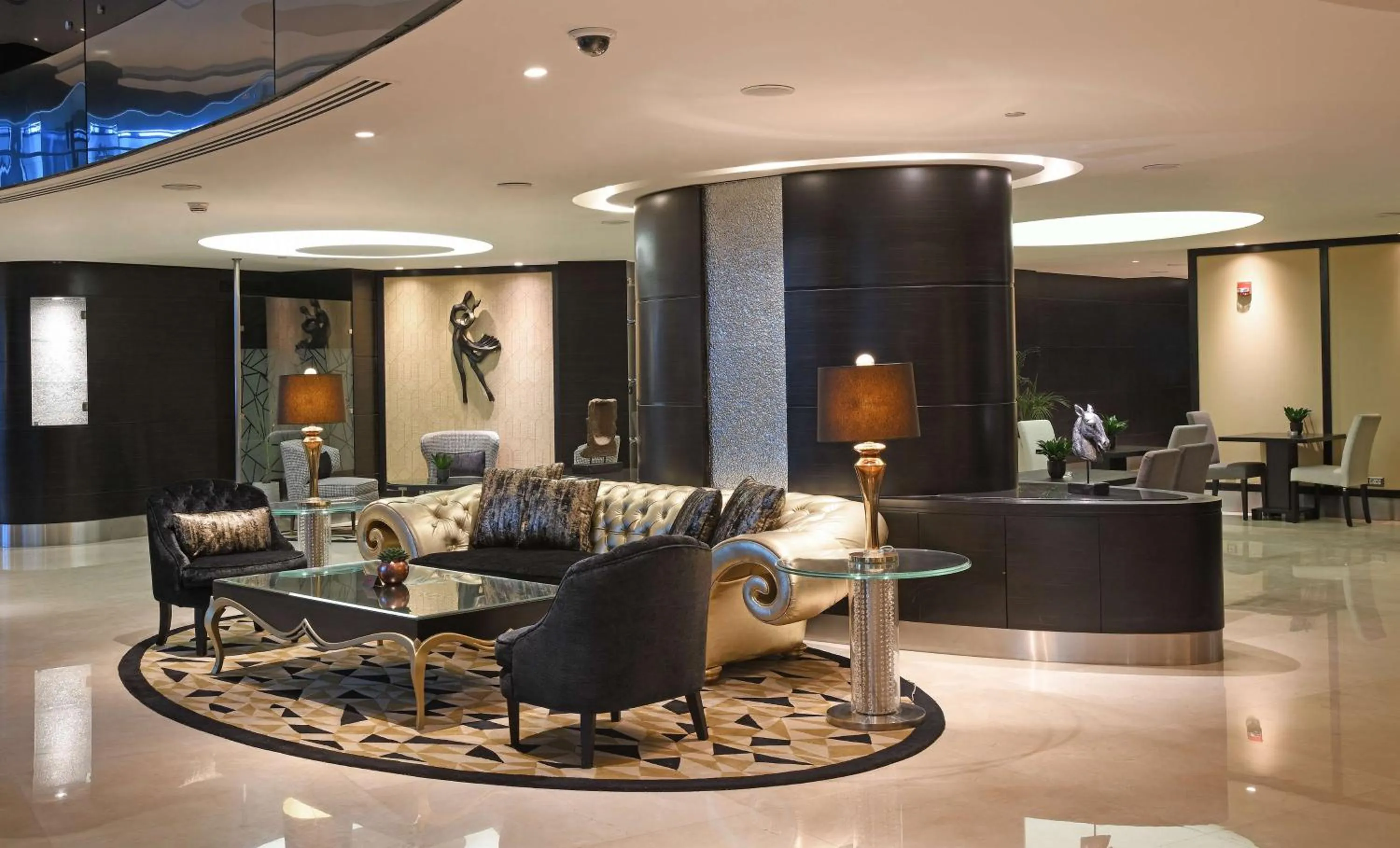 Lobby or reception in Hilton Amman