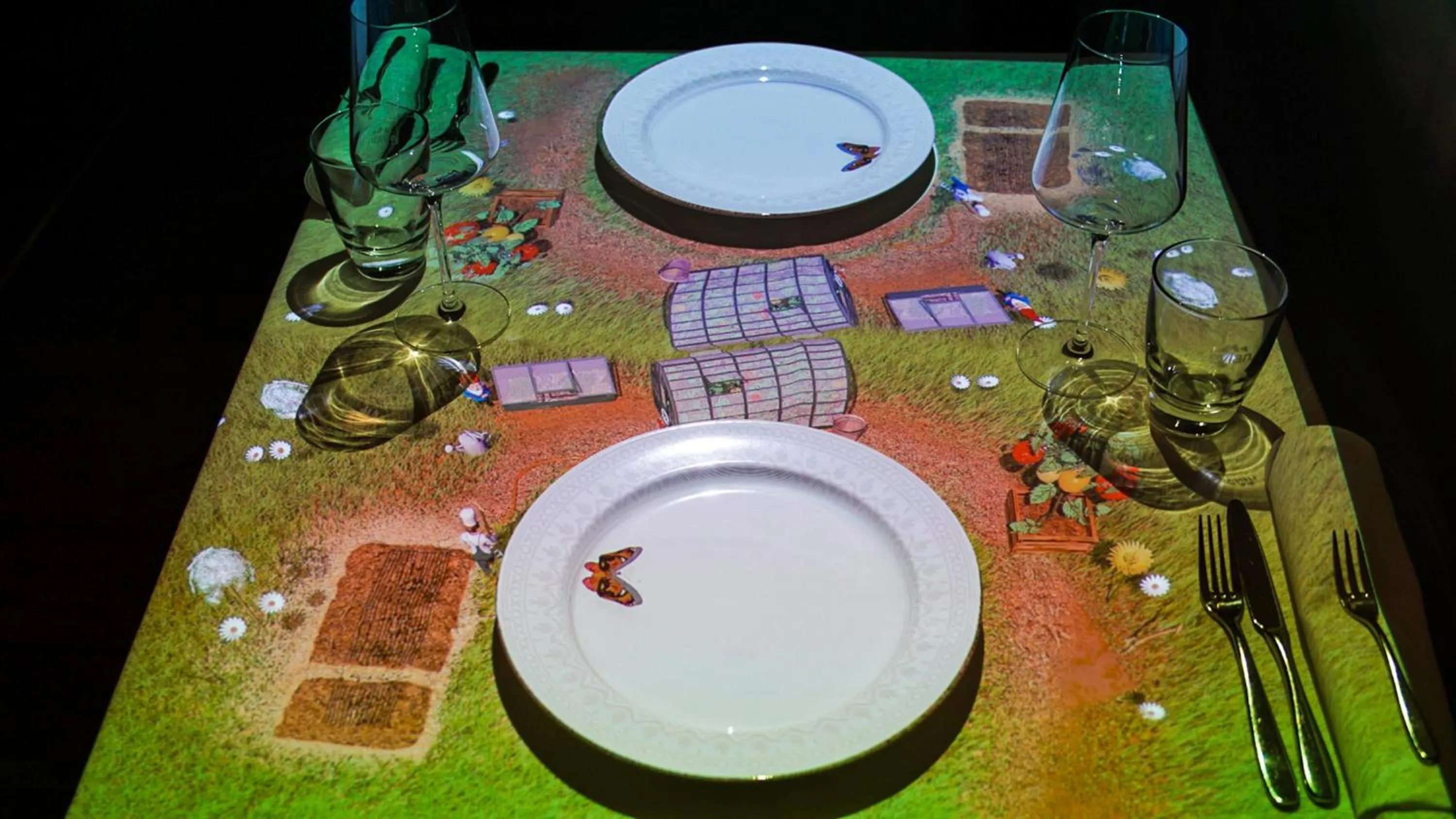 Dining area in Hilton Amman