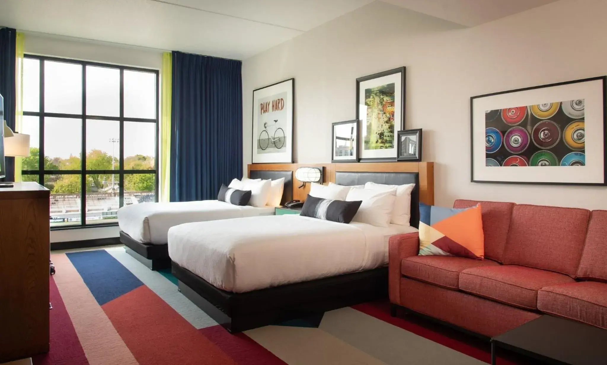 Suite with Two Beds - Hearing Accessible in Hotel Indigo - Madison Downtown by IHG Suite with Two Beds - Hearing Accessible in Hotel Indigo - Madison Downtown by IHG