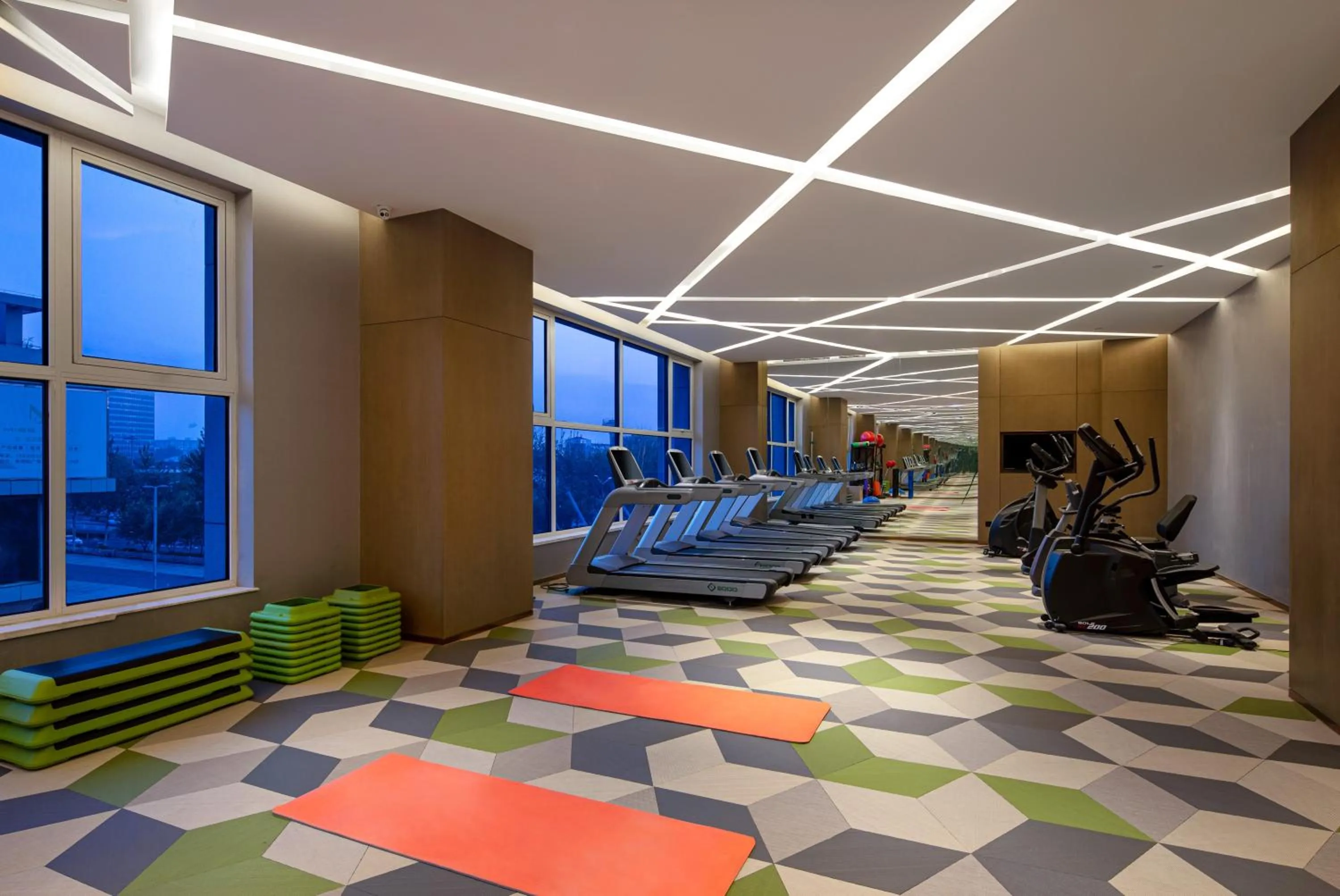 Fitness centre/facilities in Holiday Inn & Suites Langfang New Chaoyang by IHG