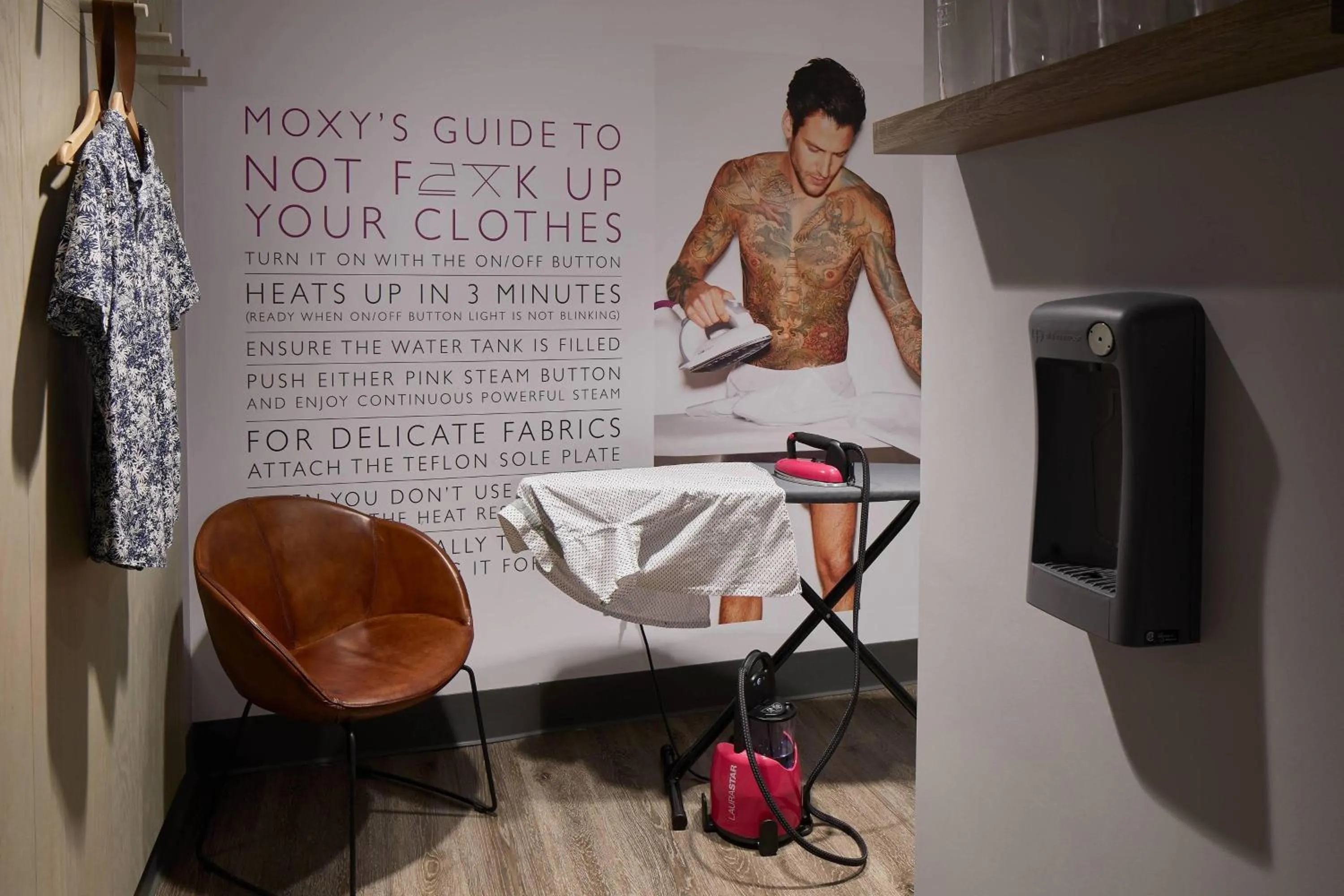 laundry in Moxy Atlanta Midtown