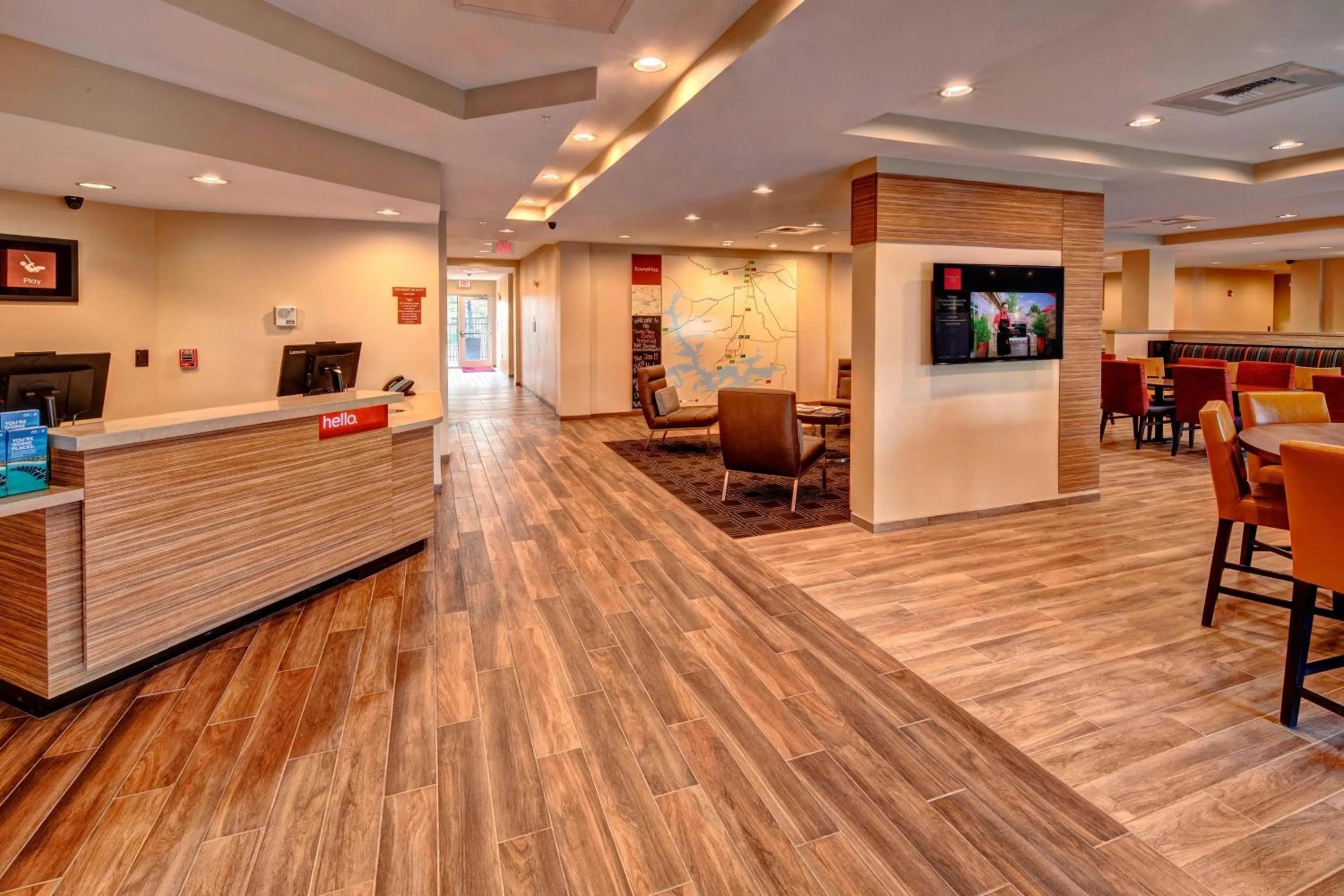 Lobby or reception in TownePlace Suites by Marriott Hot Springs