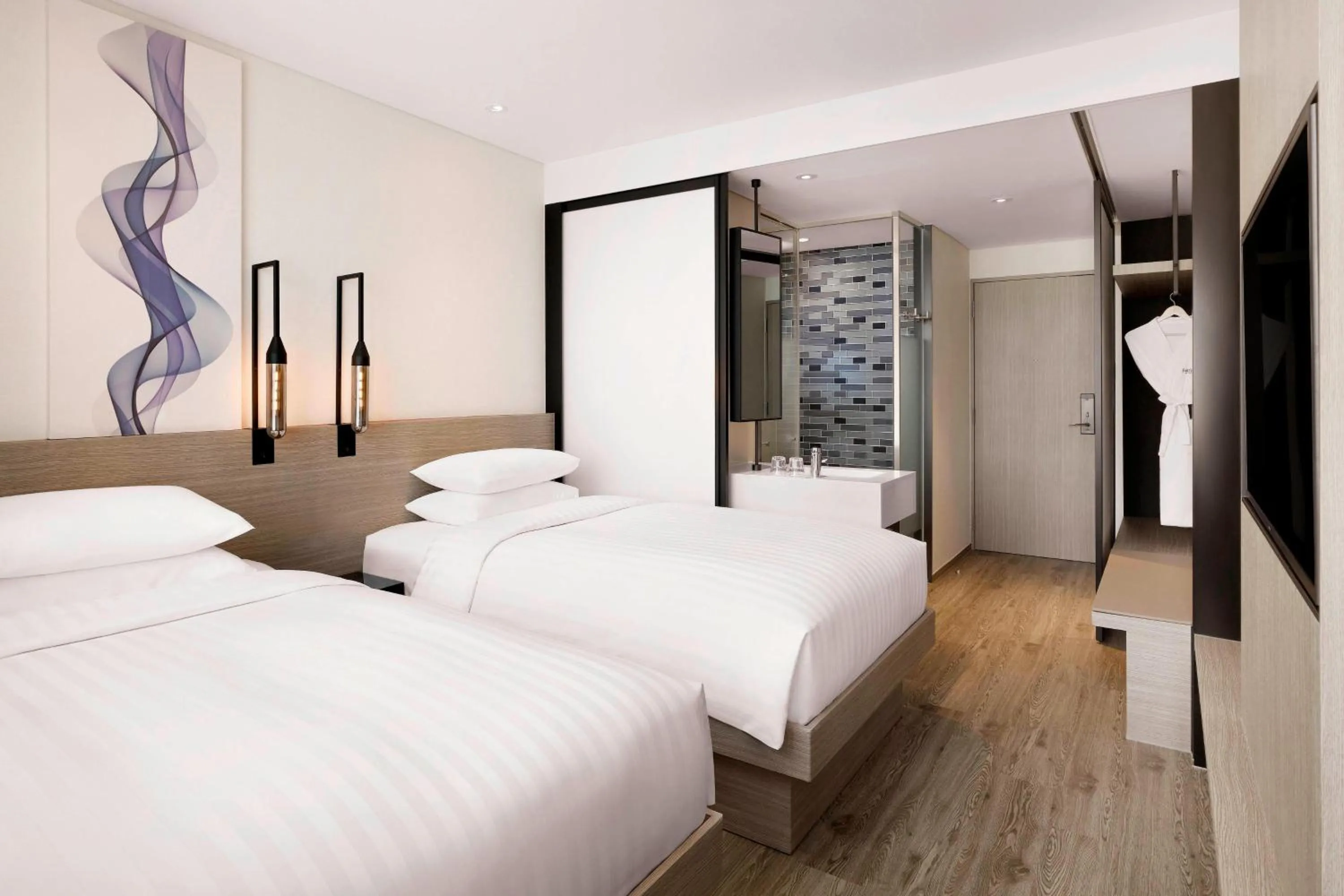 Photo of the whole room, Bed in Fairfield by Marriott Busan