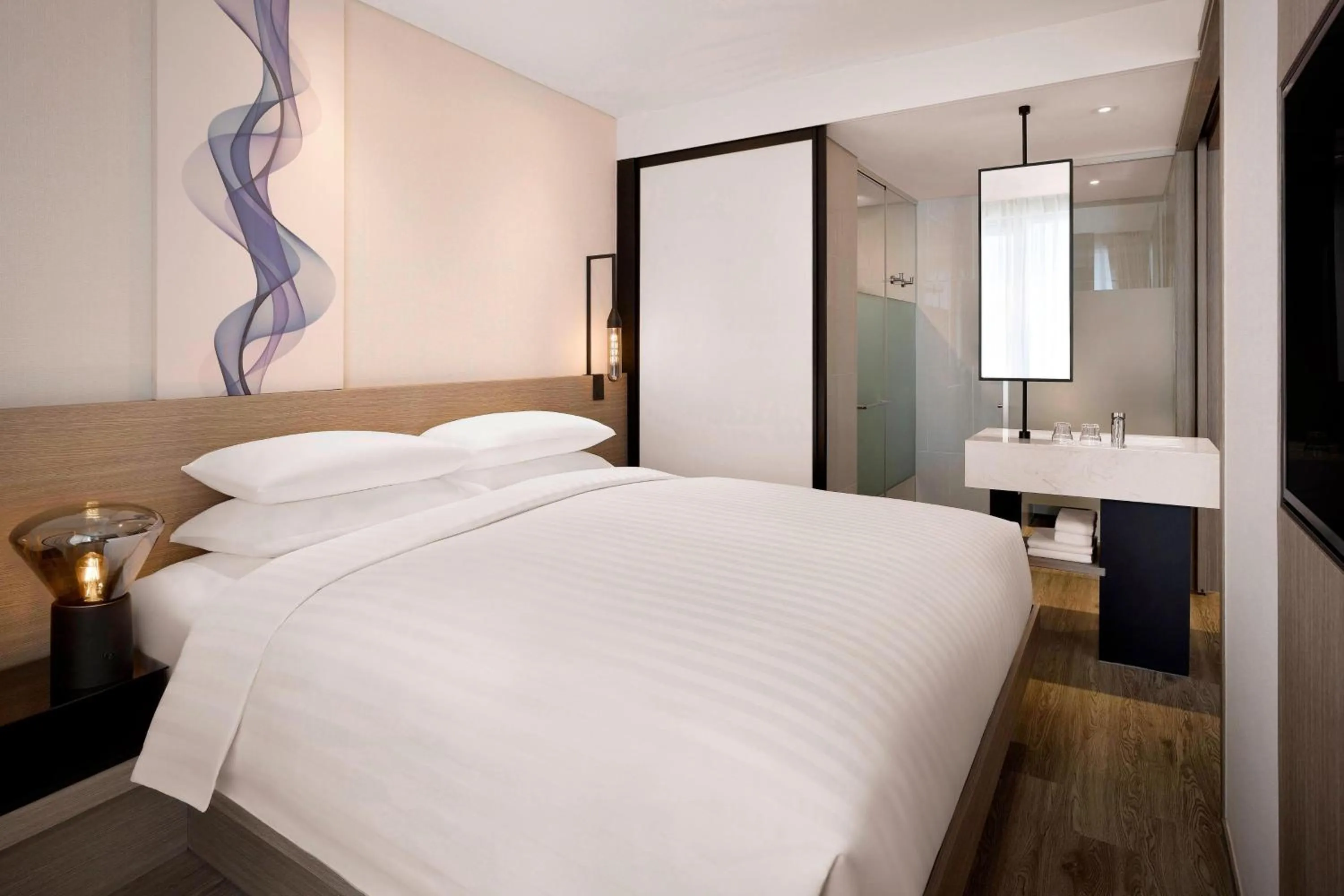 Photo of the whole room, Bed in Fairfield by Marriott Busan