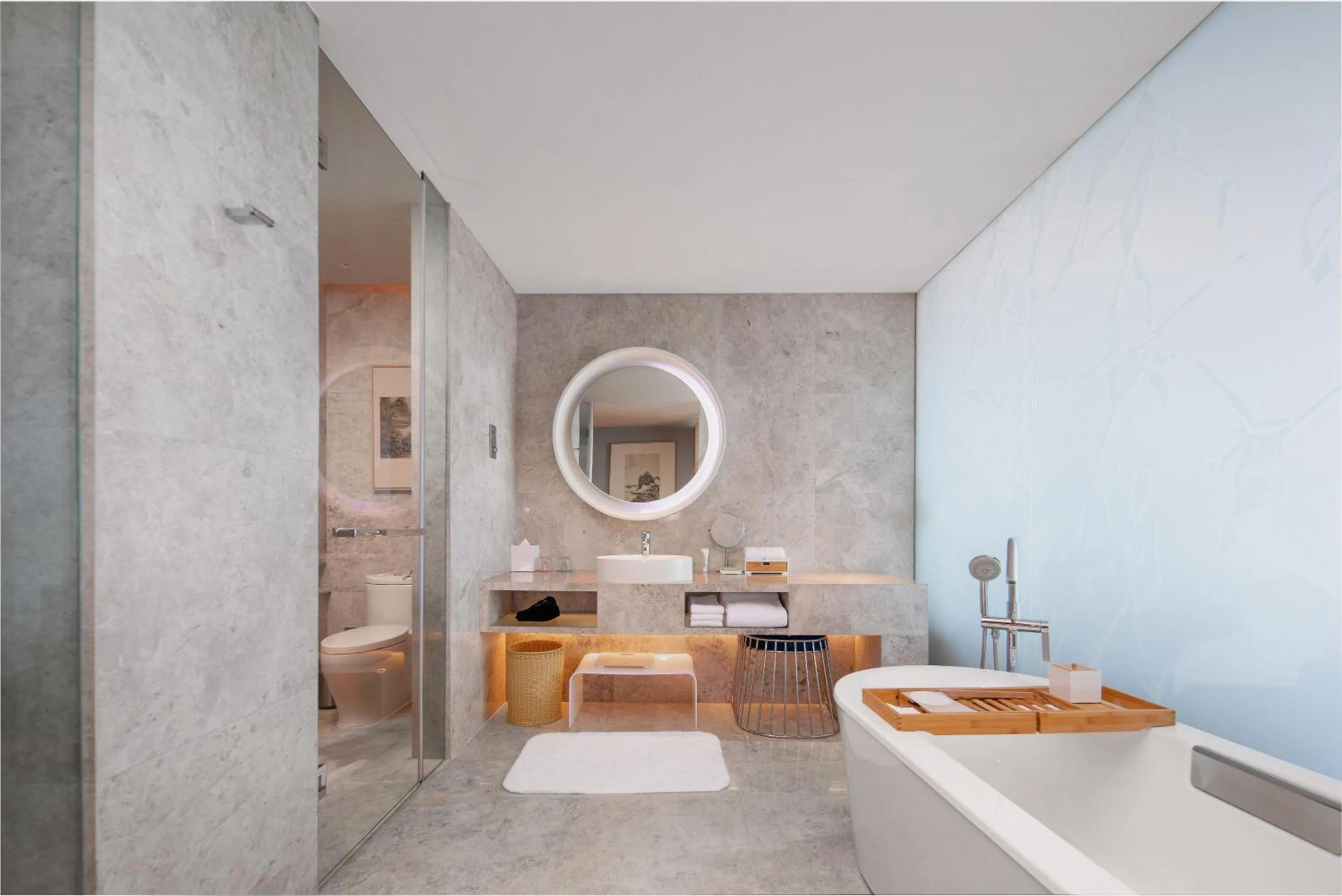 Toilet in Le Meridien Hangzhou, Binjiang