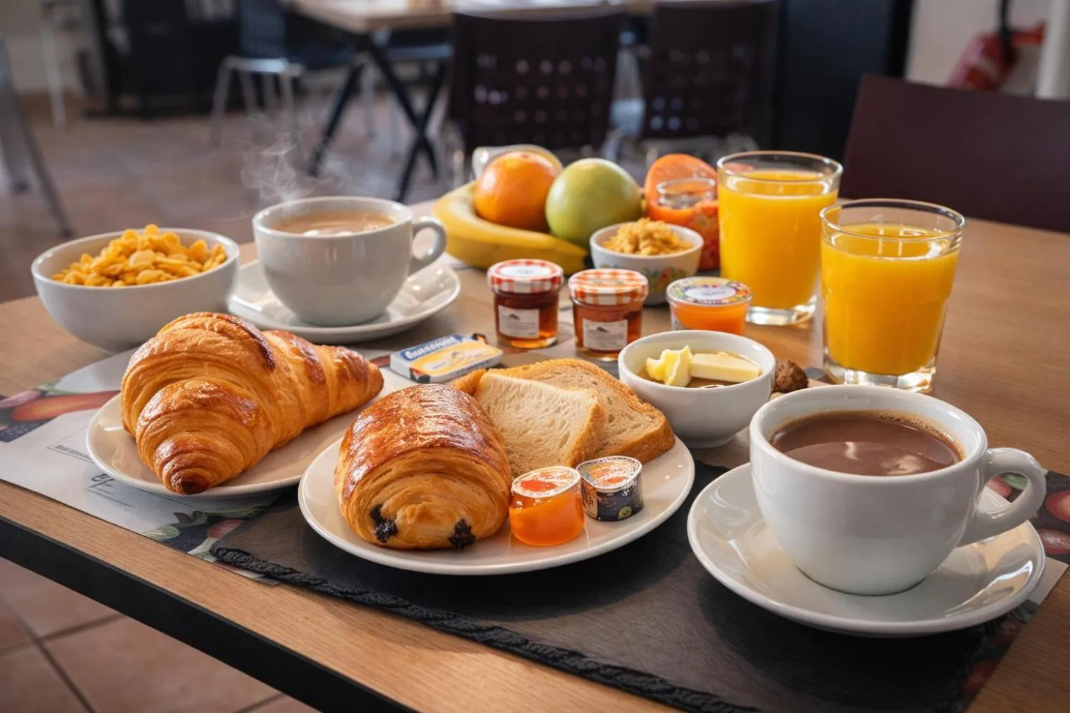 Breakfast in Enzo Hotels Chartres Mainvilliers