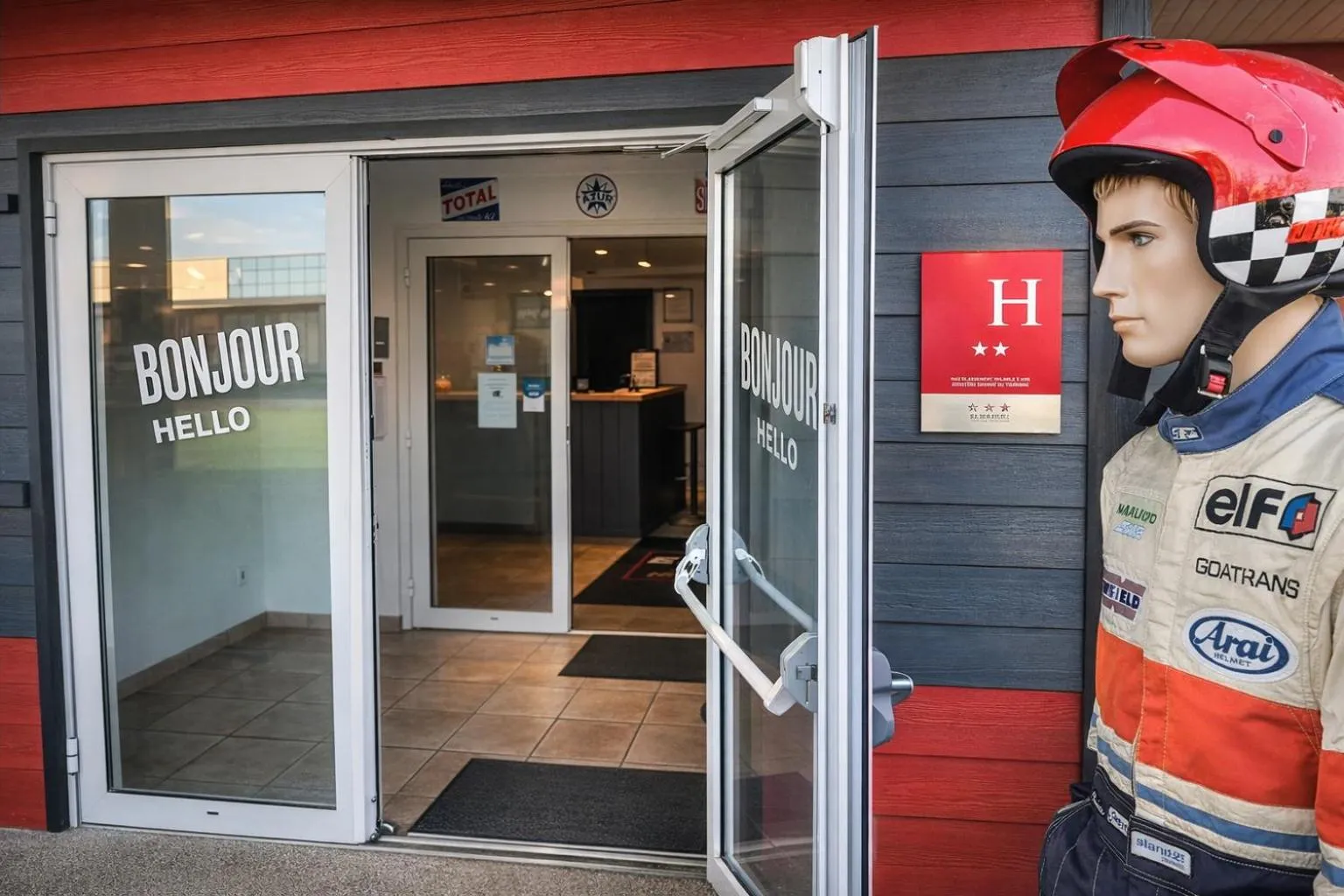 Lobby or reception in Enzo Hotels Chartres Mainvilliers