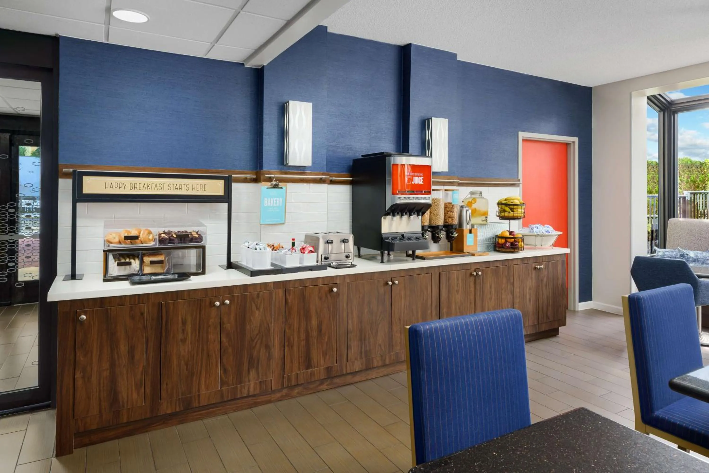 Breakfast in Hampton Inn Ft. Lauderdale-Cypress Creek