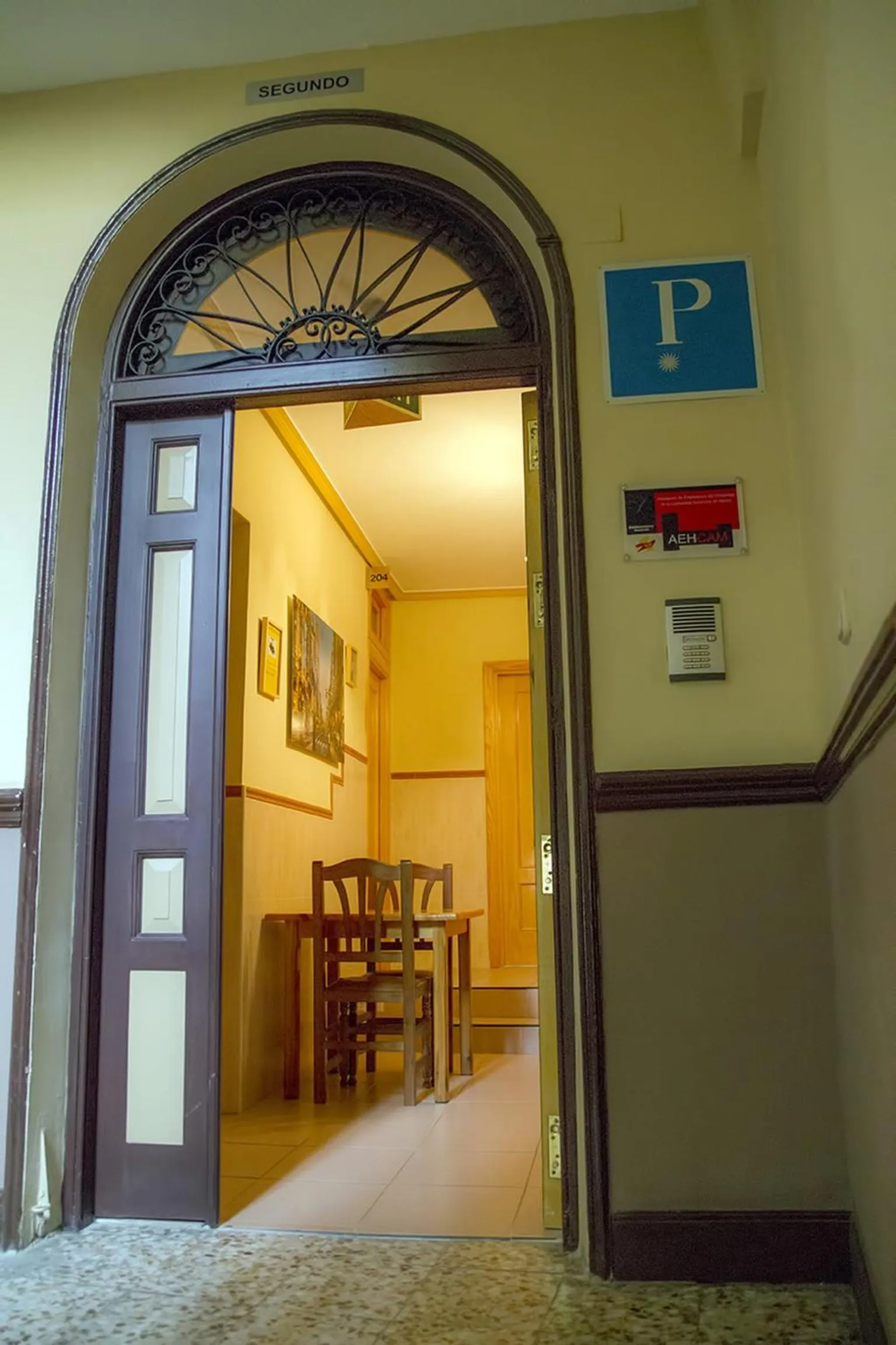 Facade/entrance in Fuencarral Adeco