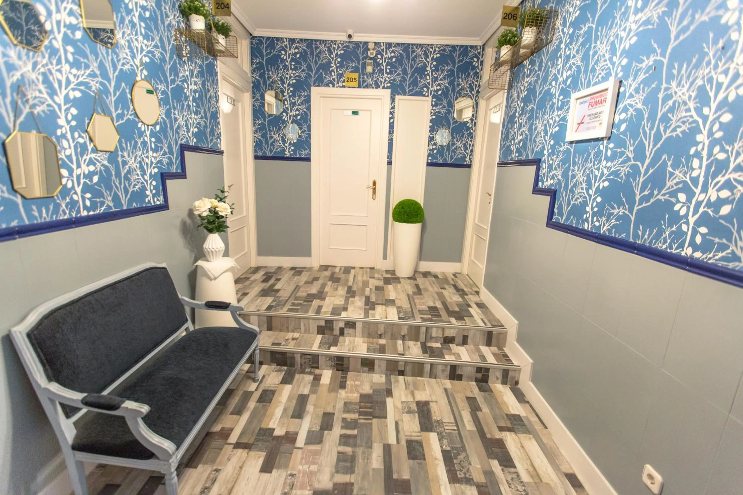 Lobby or reception, Bed in Fuencarral Adeco