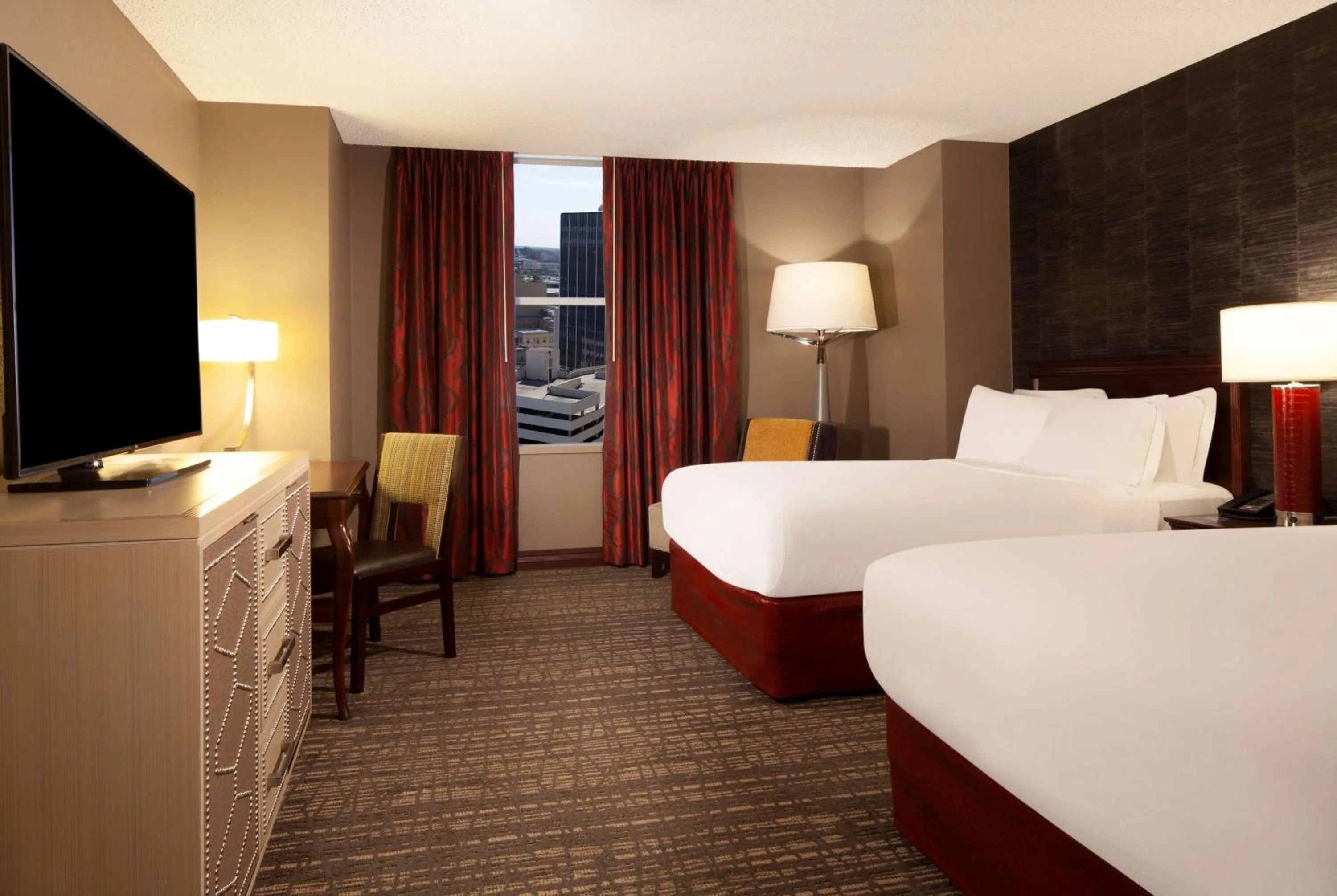 Bedroom, Bed in Hilton Fort Worth