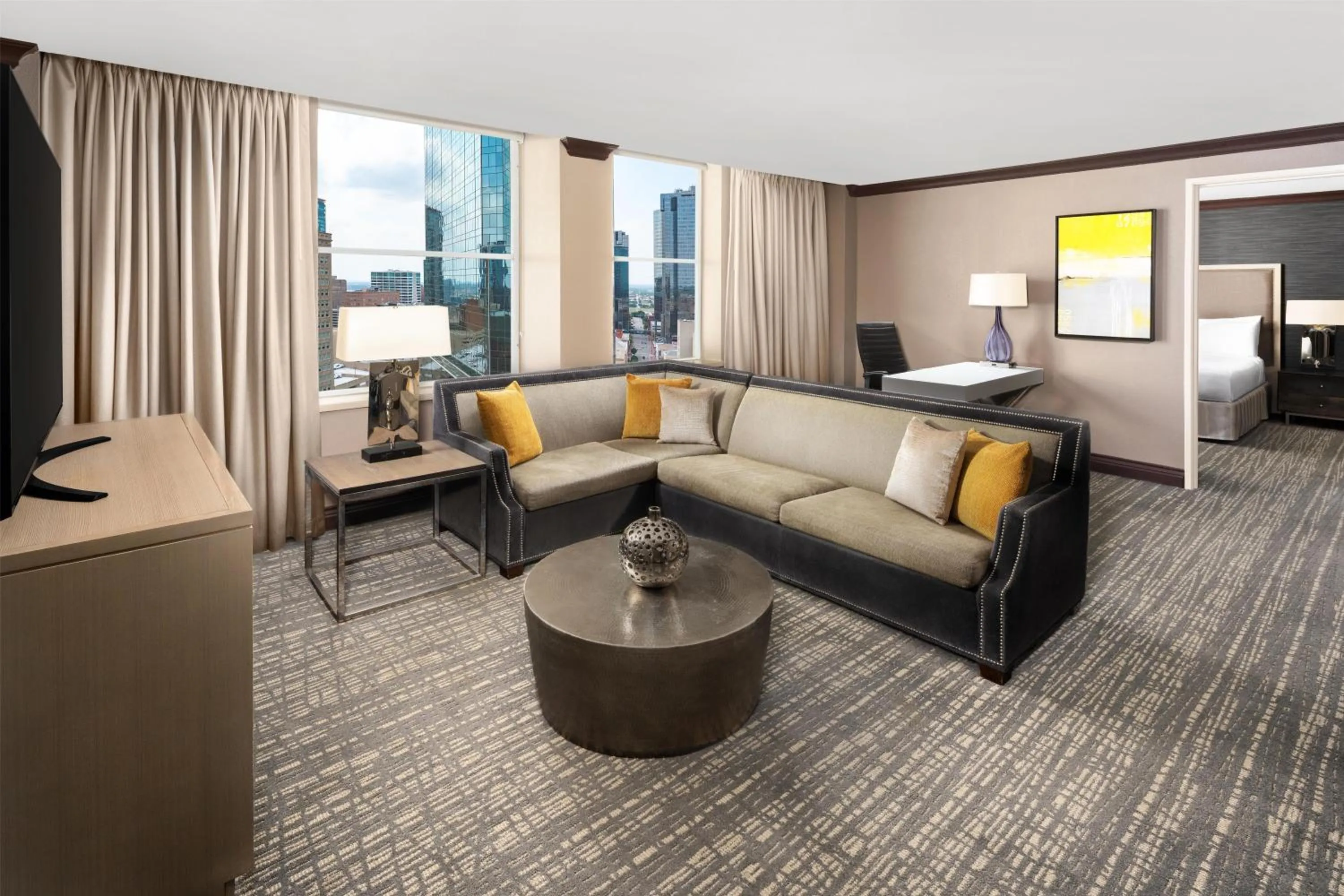 View (from property/room) in Hilton Fort Worth