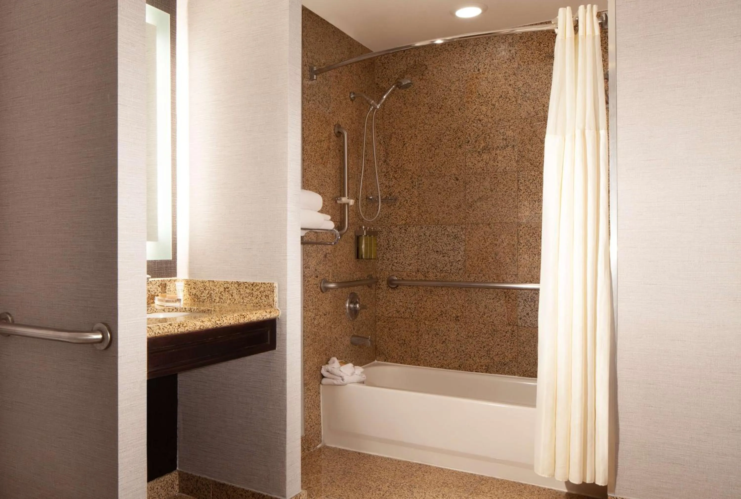 Bathroom in Hilton Fort Worth