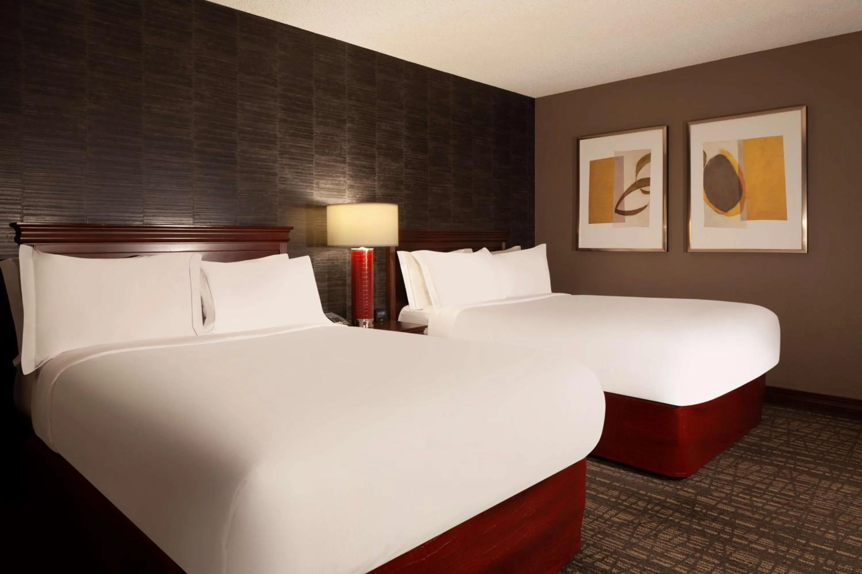 Bed in Hilton Fort Worth