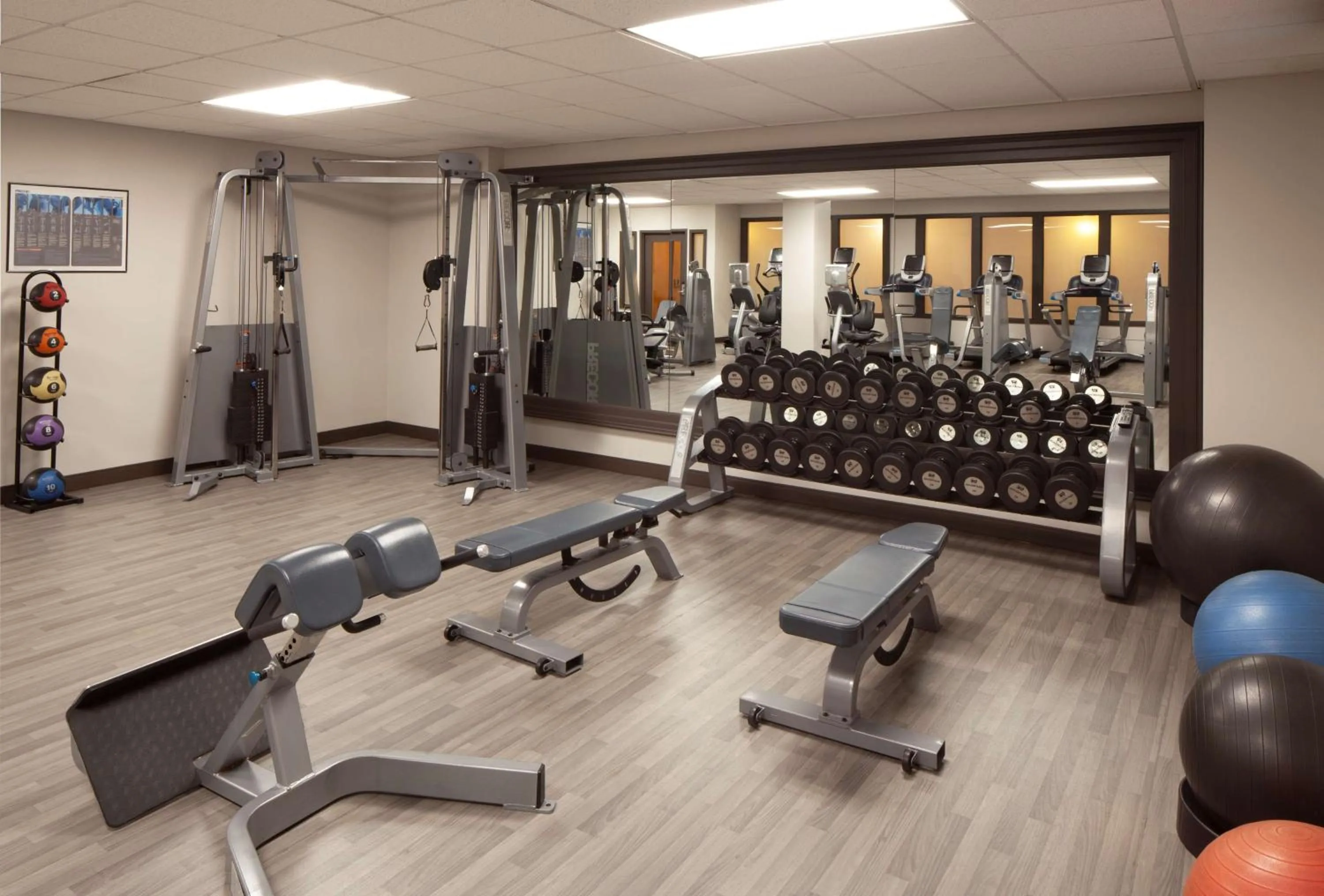 Fitness centre/facilities in Hilton Fort Worth