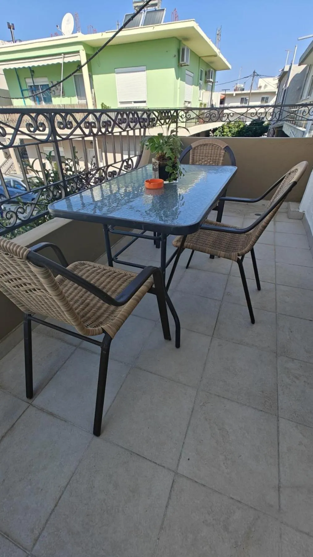 Balcony/Terrace in Takis Hotel Apartments