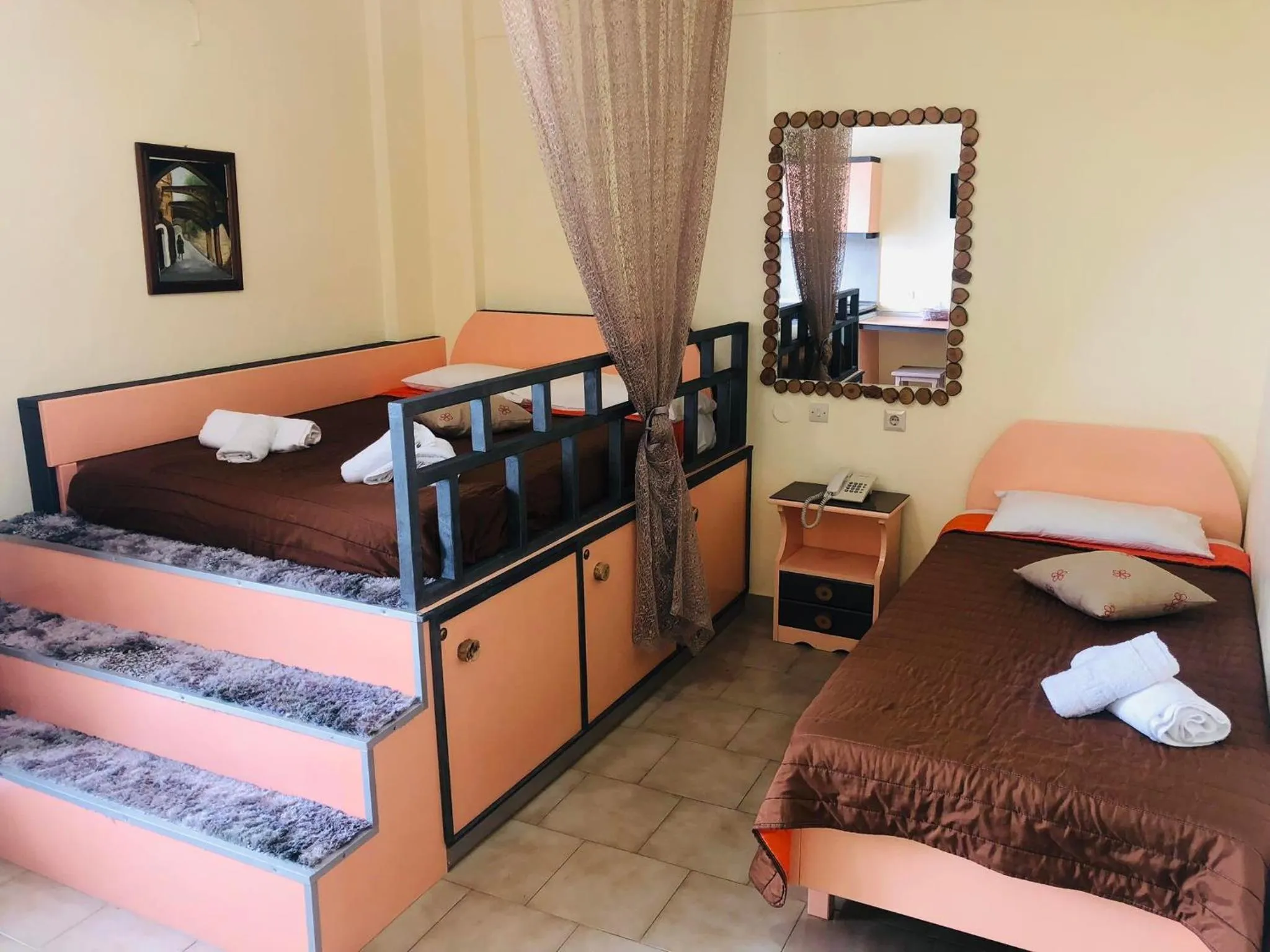 Bedroom, Bed in Takis Hotel Apartments