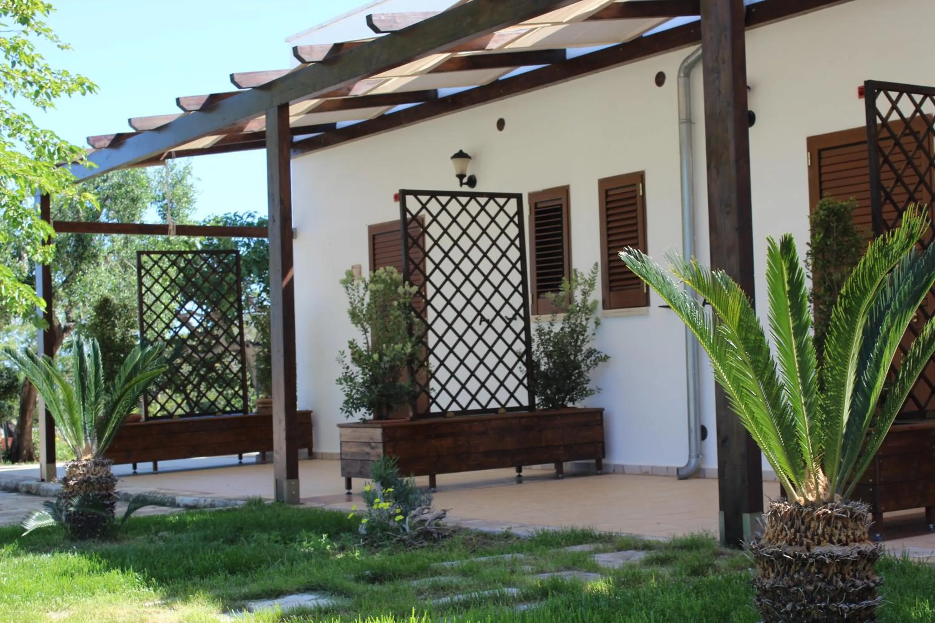 Facade/entrance in Masseria Valente