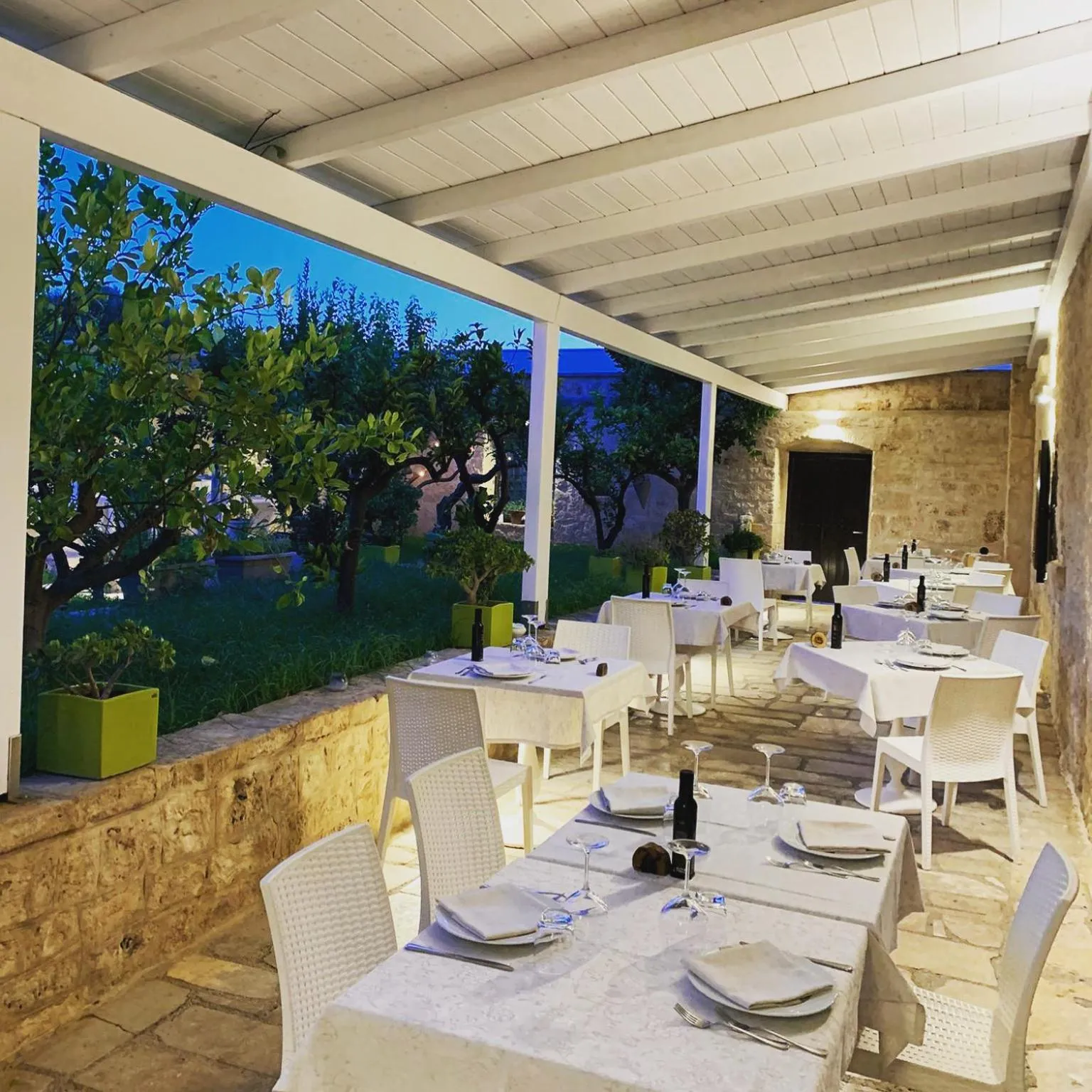 Patio in Masseria Valente