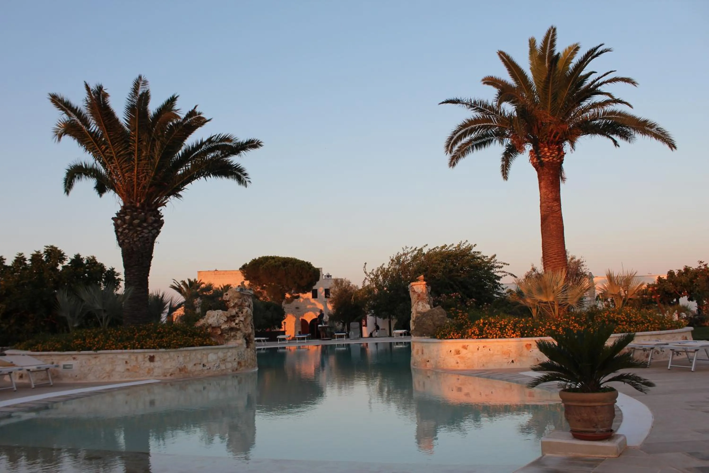 Facade/entrance in Masseria Valente