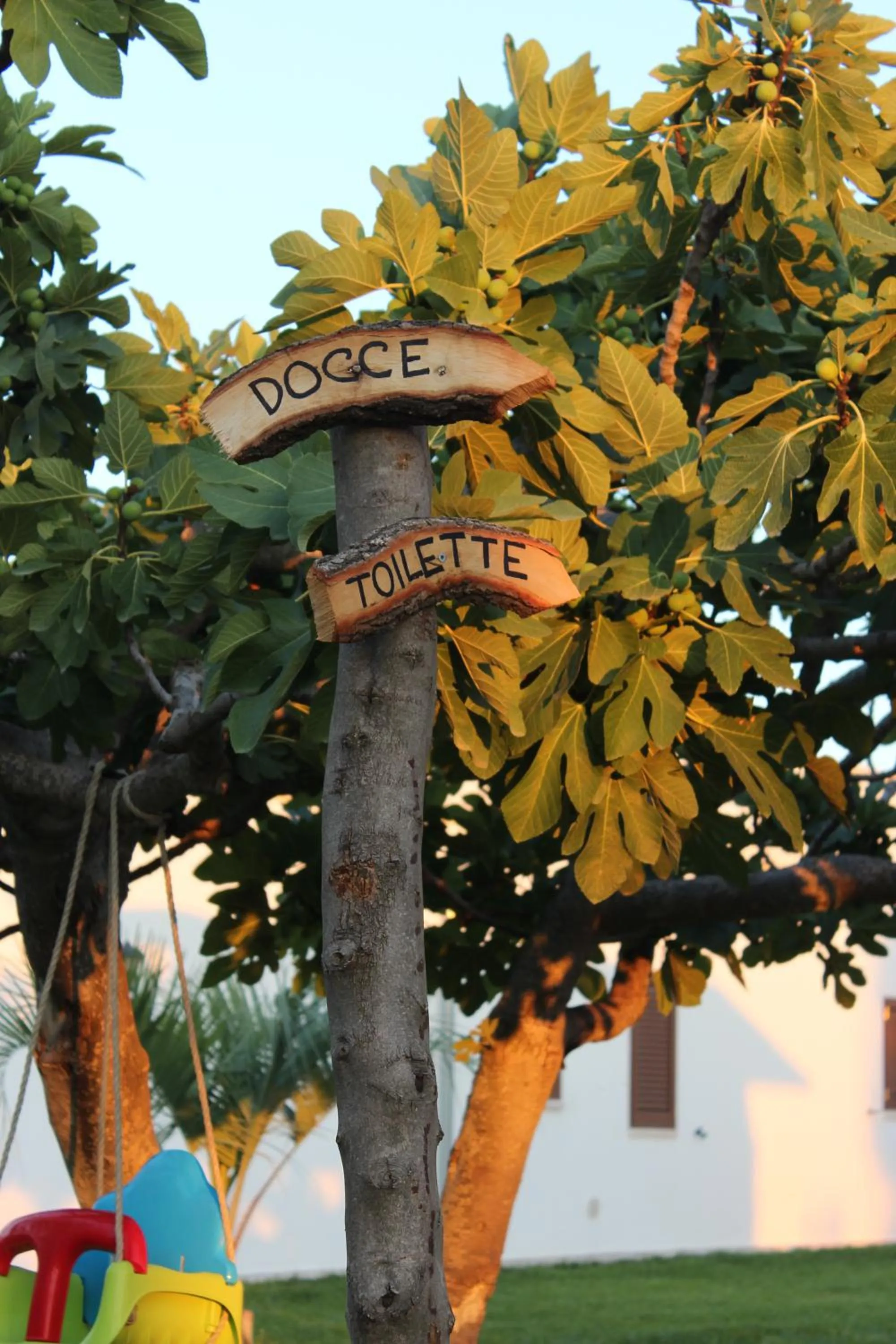 Children play ground in Masseria Valente