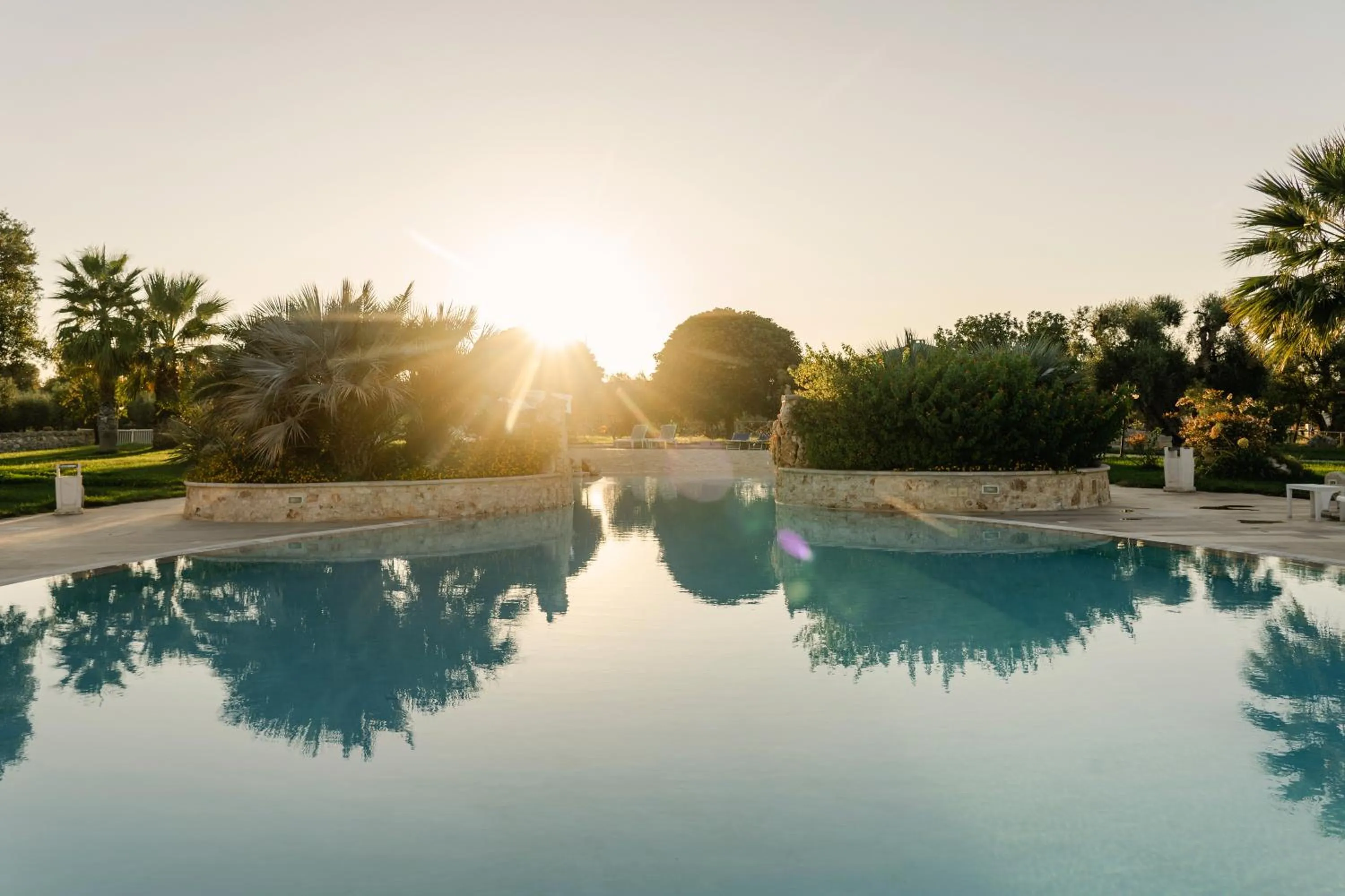 Swimming pool in Masseria Valente