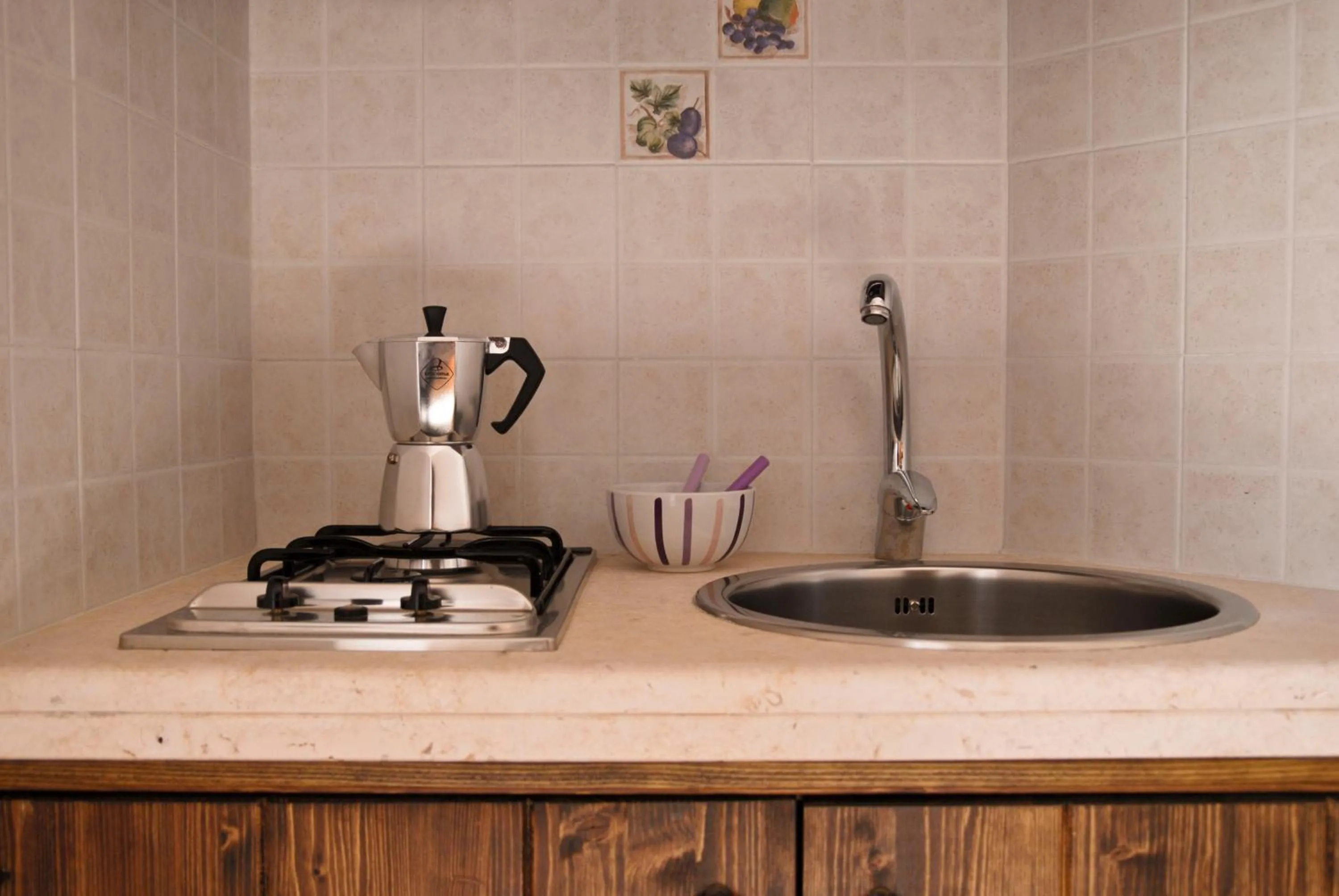 Kitchen or kitchenette in Masseria Valente