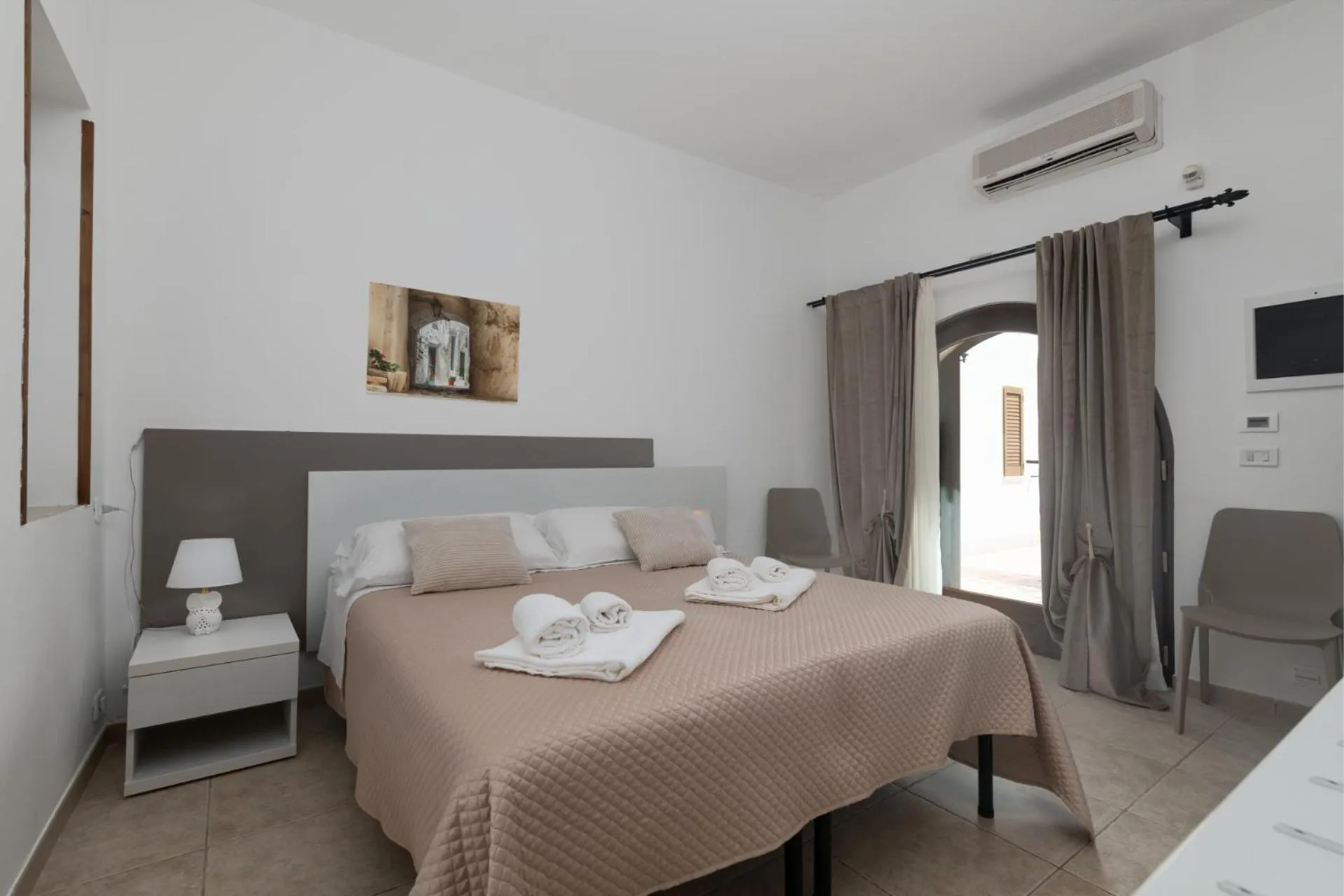 Bedroom, Bed in Masseria Valente