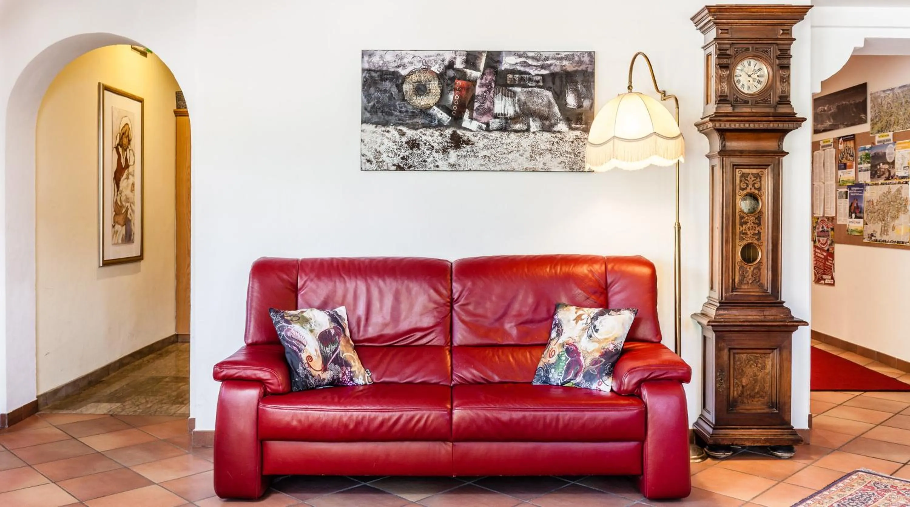 Seating area in Hotel Lichtenstern