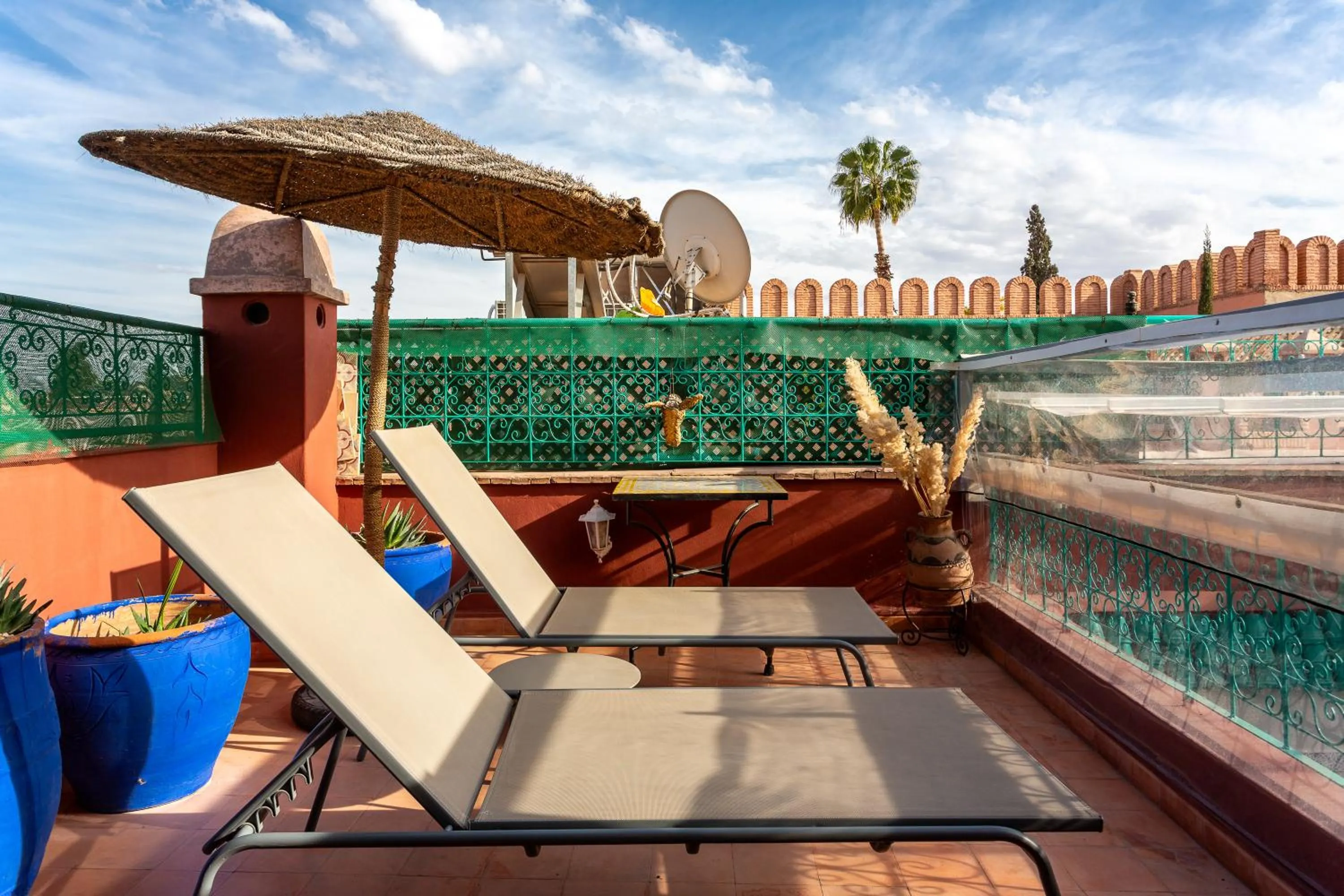 Patio in Riad Bianca Marrakech