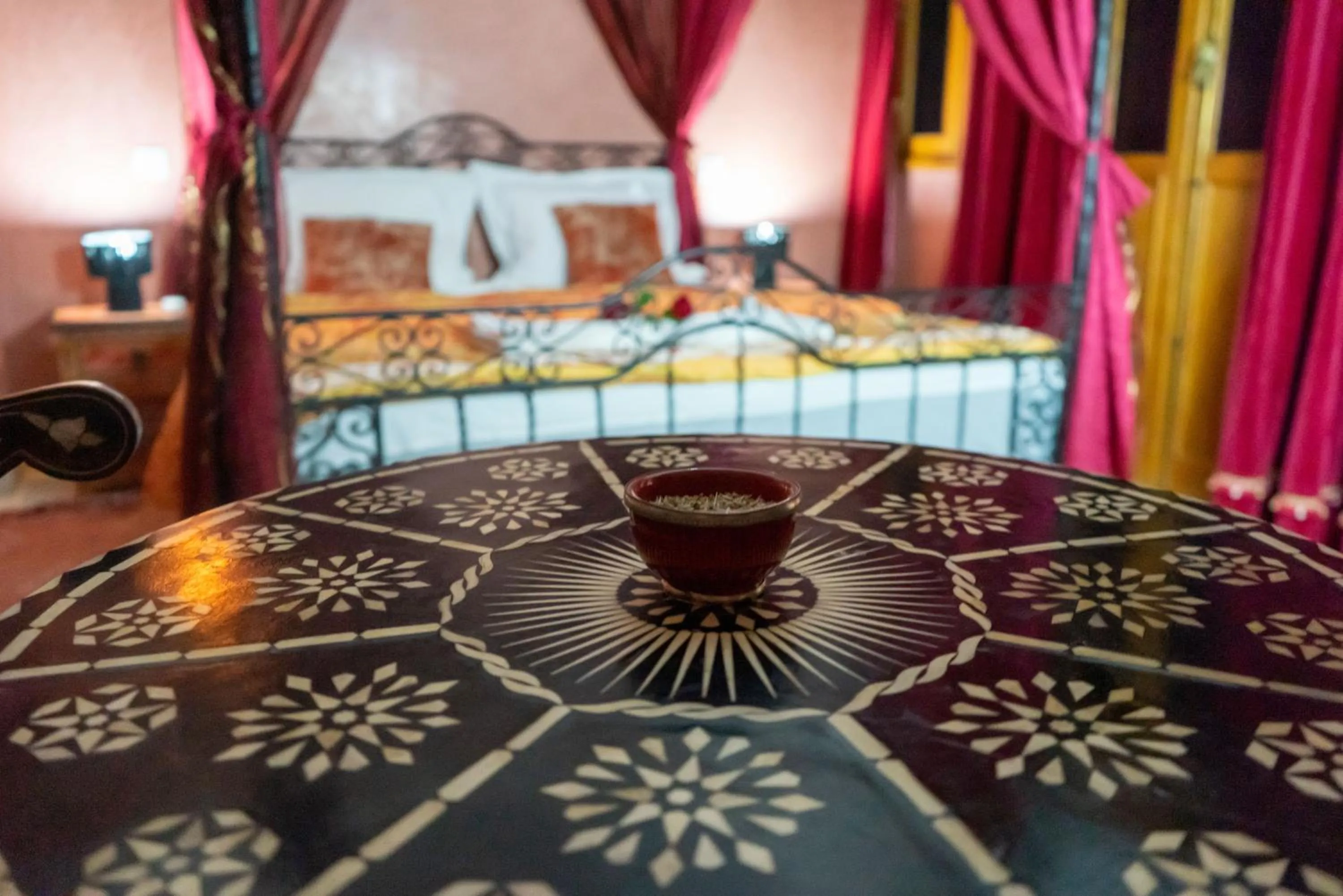Bed in Riad Bianca Marrakech