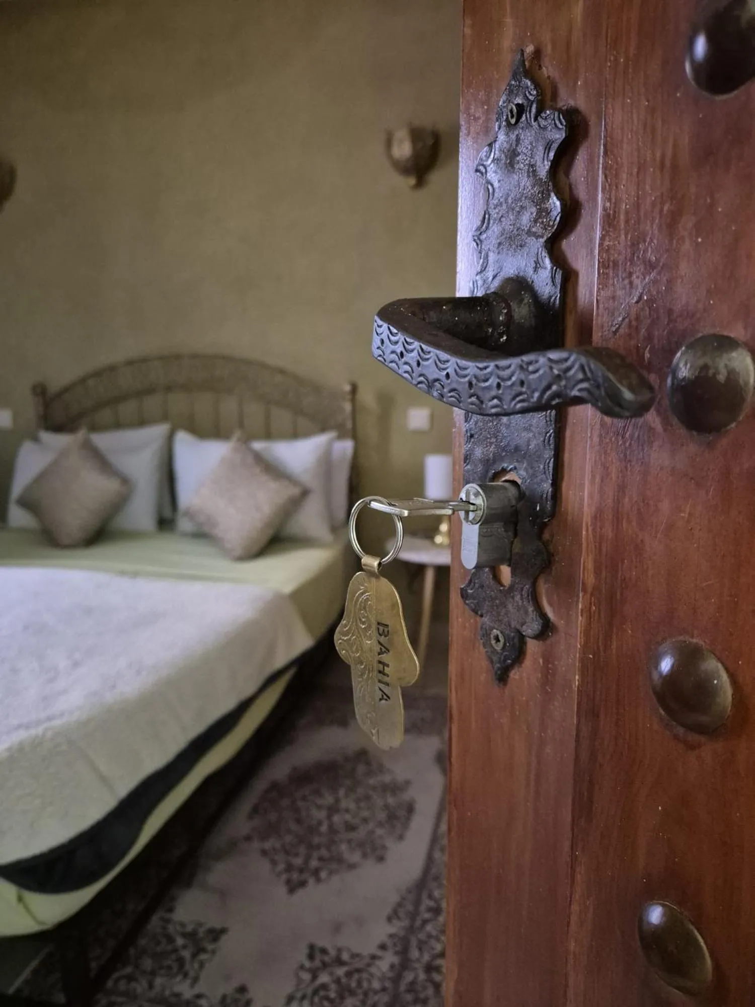 Bedroom, Bed in Riad Bianca Marrakech