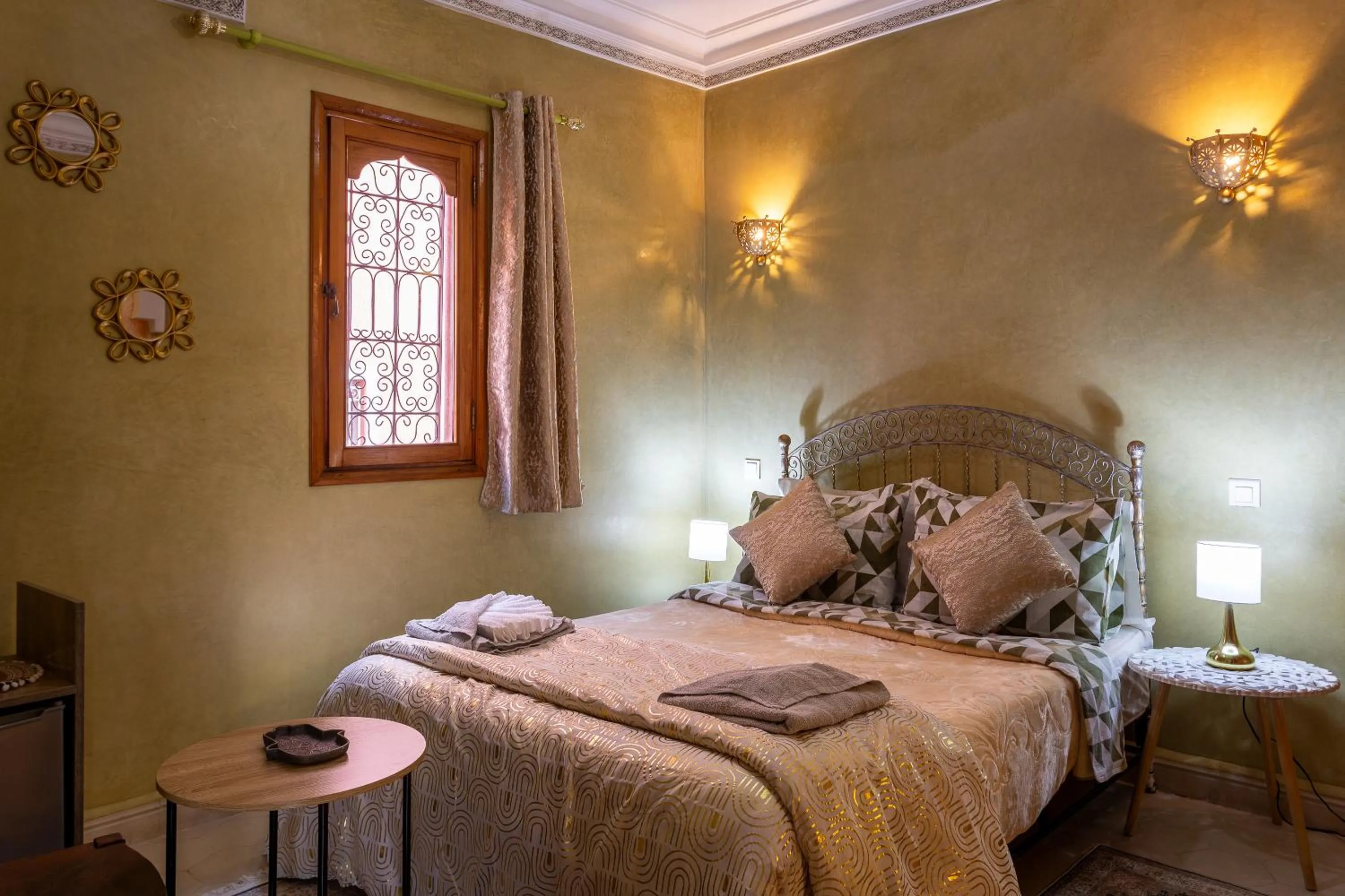 Bed in Riad Bianca Marrakech