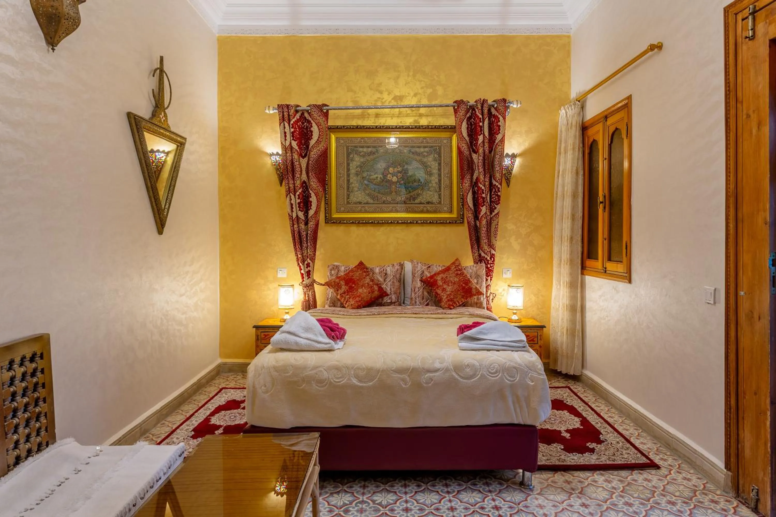 Bed in Riad Bianca Marrakech