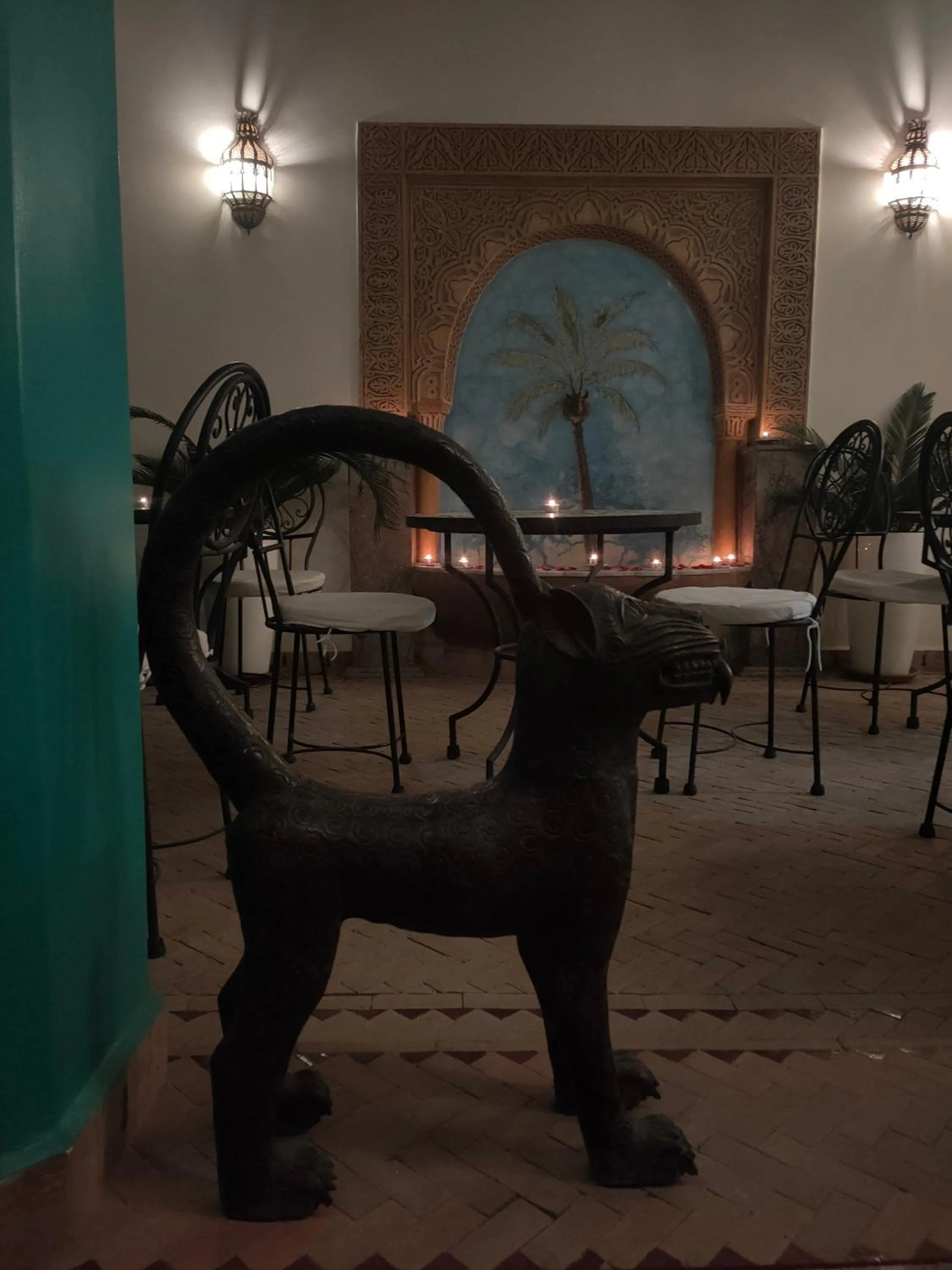 Property building in Riad Bianca Marrakech