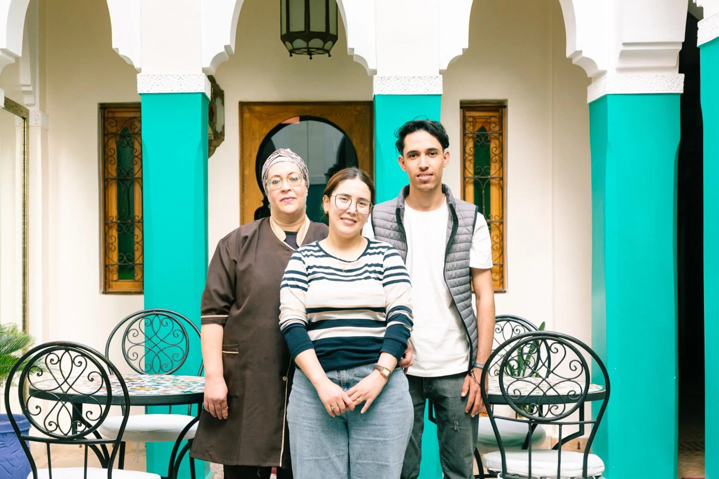 Staff in Riad Bianca Marrakech