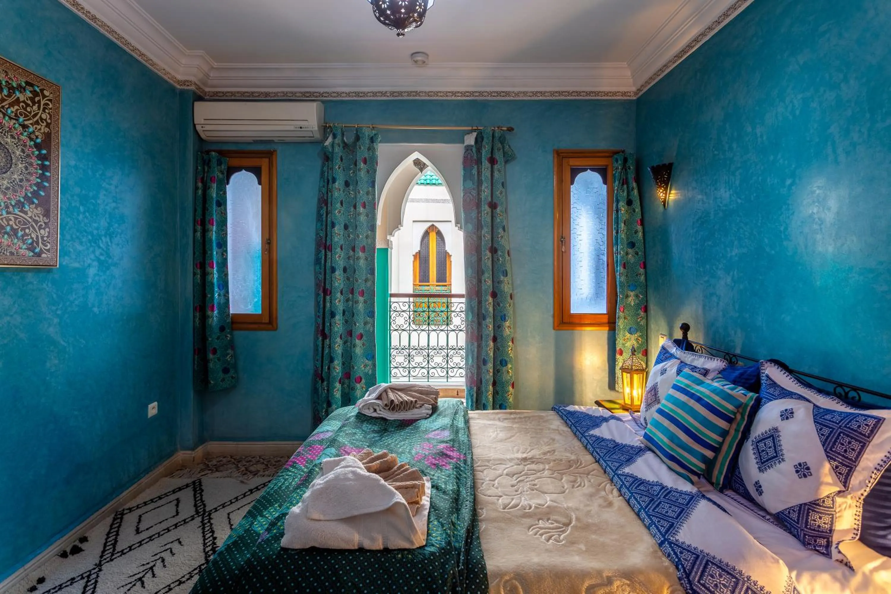 Photo of the whole room, Bed in Riad Bianca Marrakech